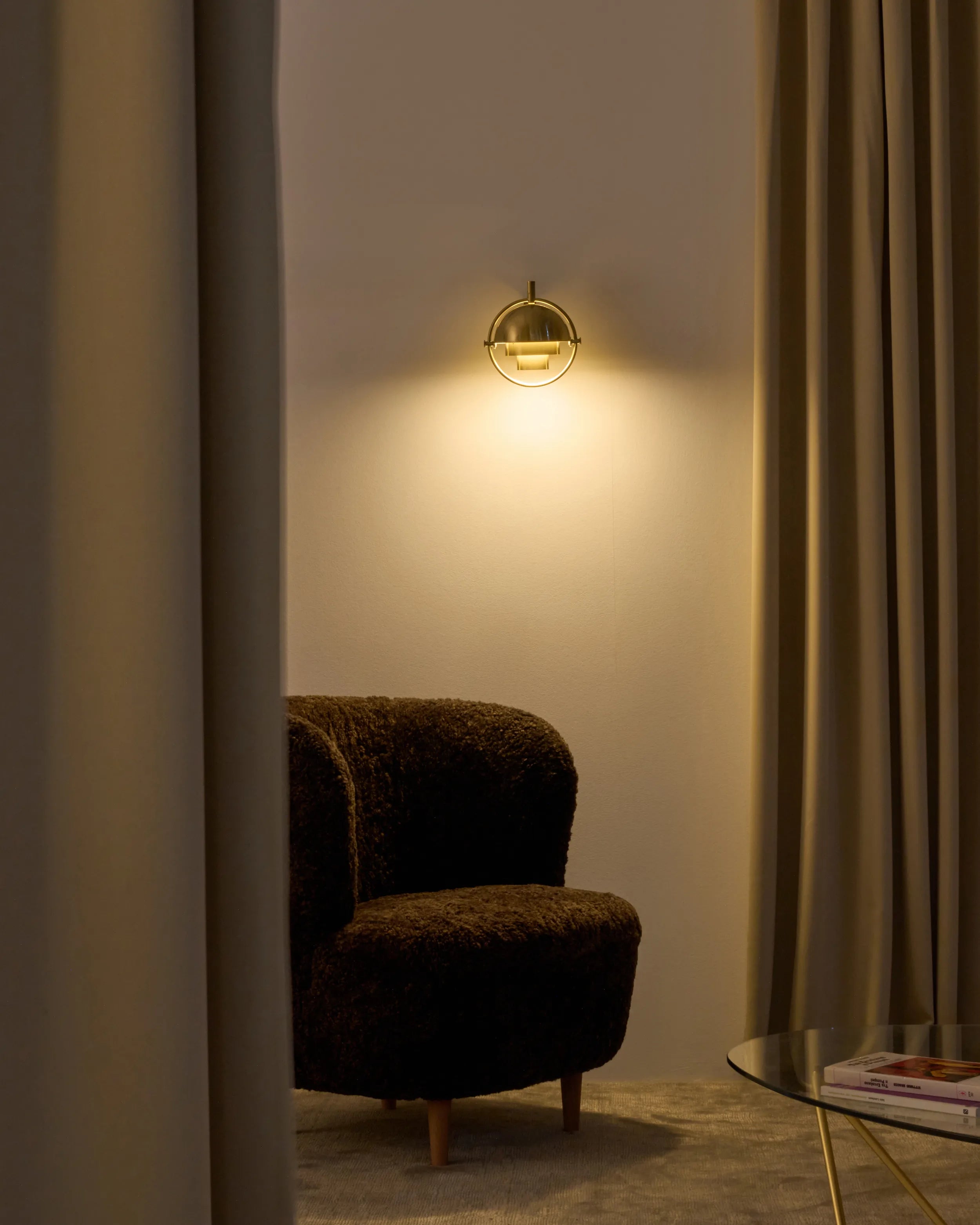 Nástenná lampa MULTI-LITE chróm
