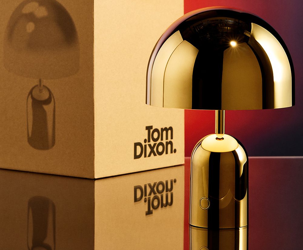 Prenosná lampa BELL strieborná