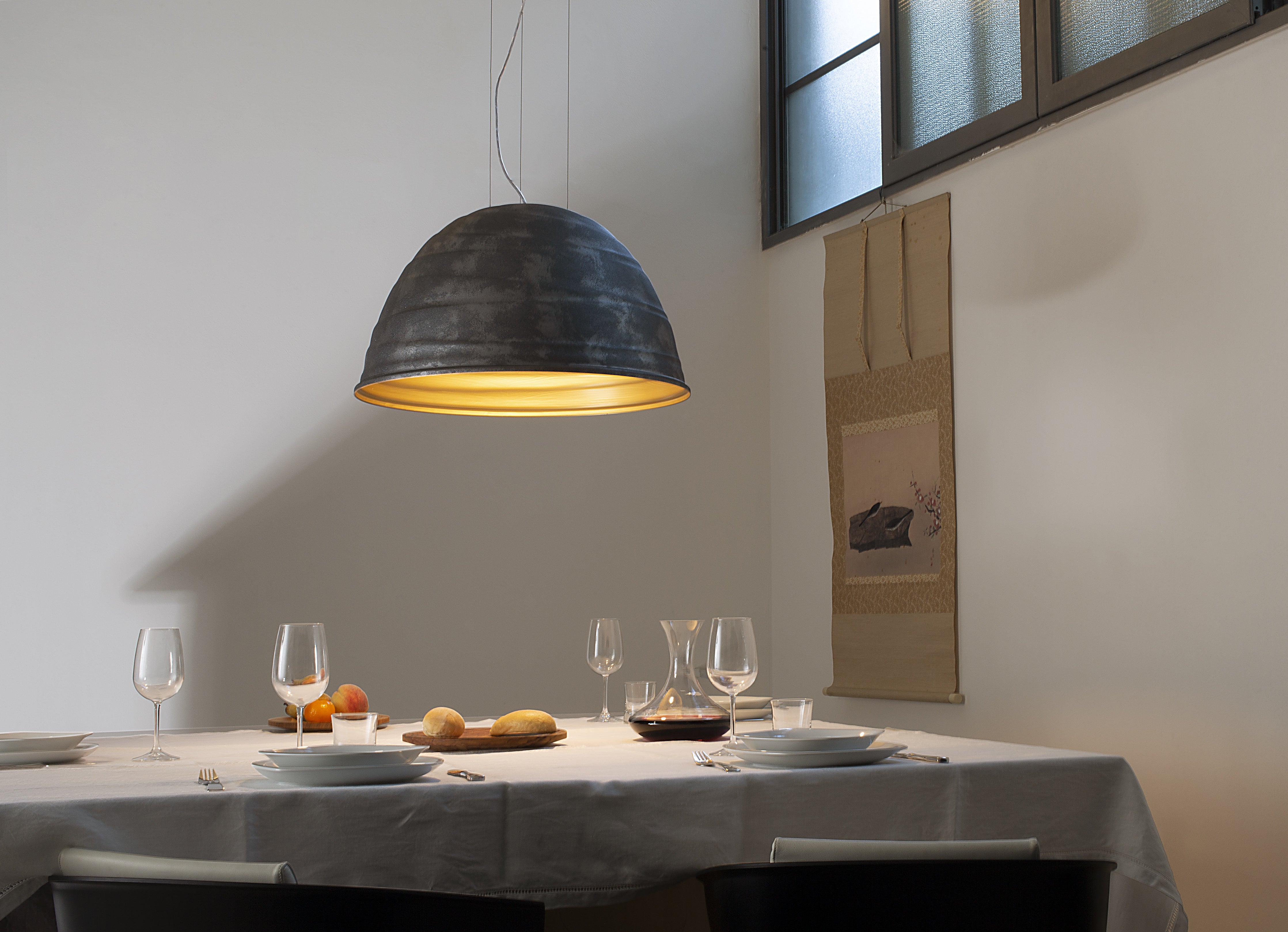 Lampa visiacá BABELE metalická