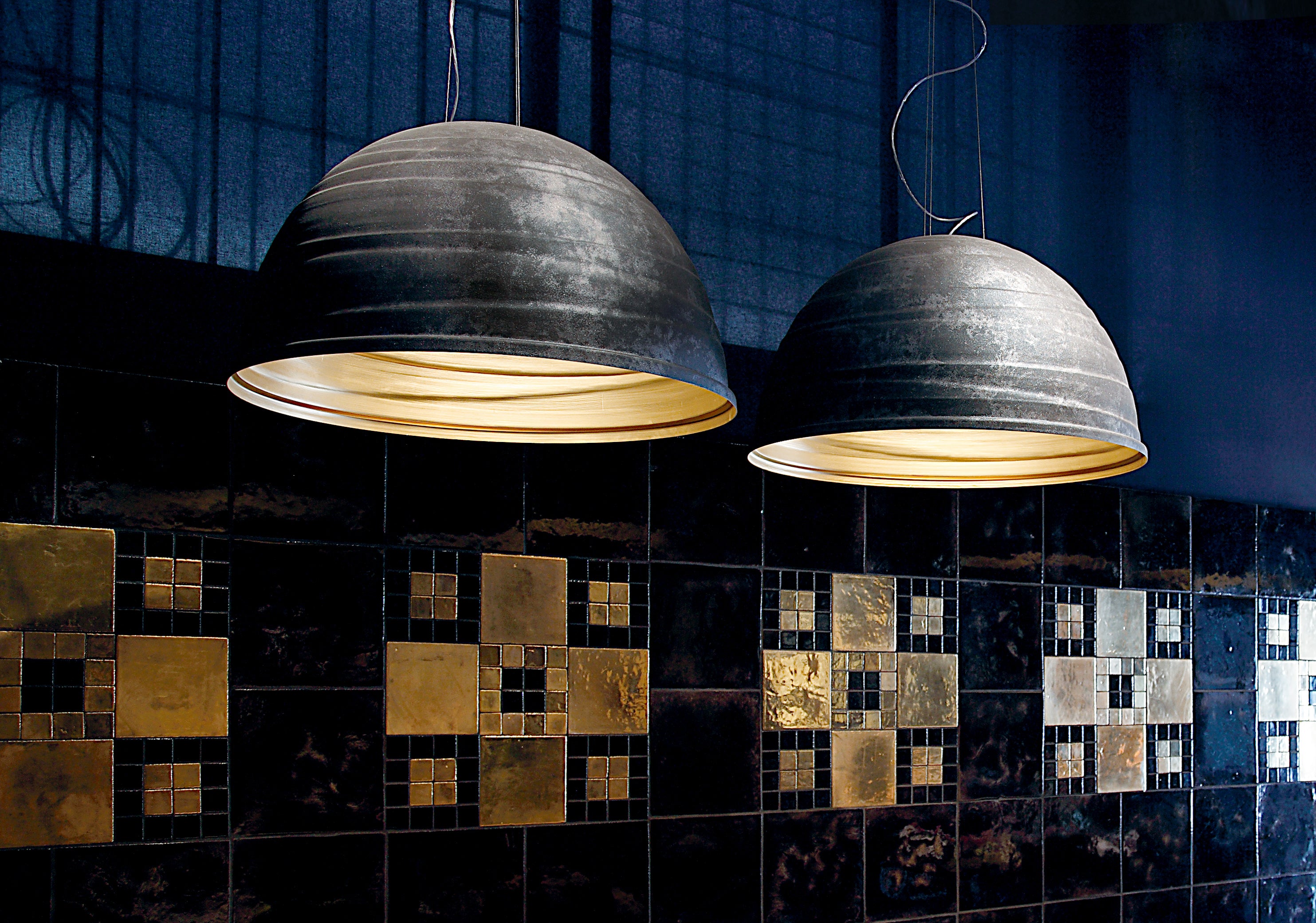 Lampa visiacá BABELE metalická