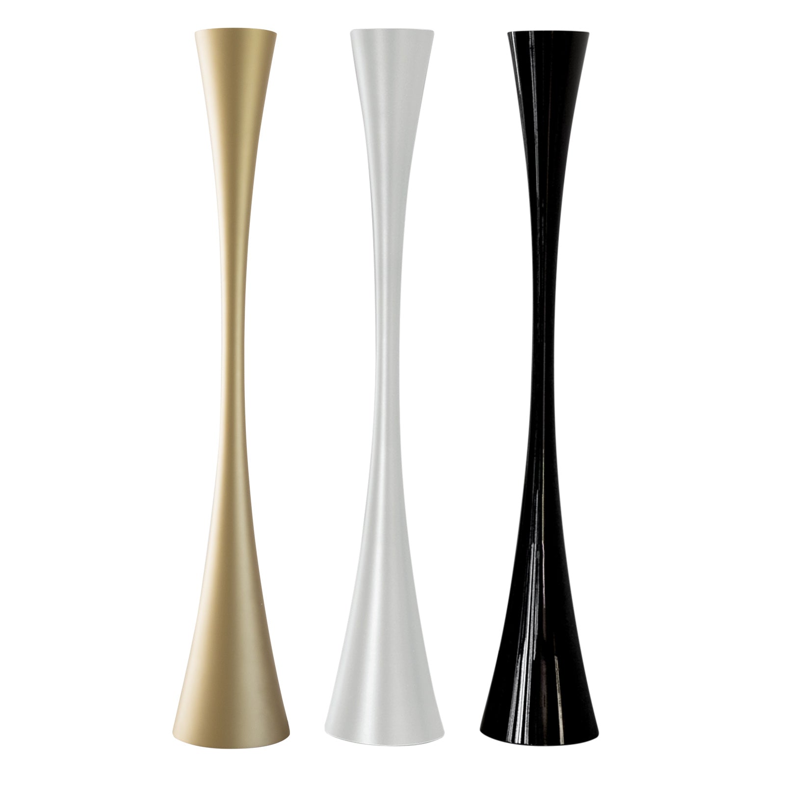 BICONICA Floor Lamp in Pearl Gold