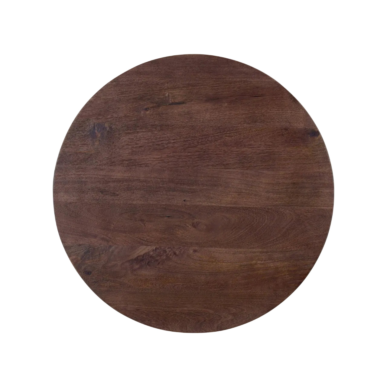 Kruhový barový stolík BALDWIN z mangového dreva