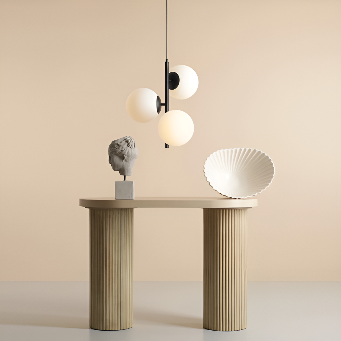 FINN TRIO BLACK LAMP