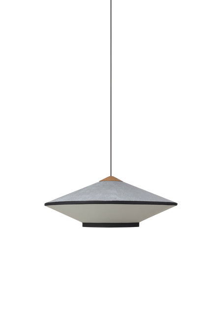 Závesná lampa CYMBAL modrá