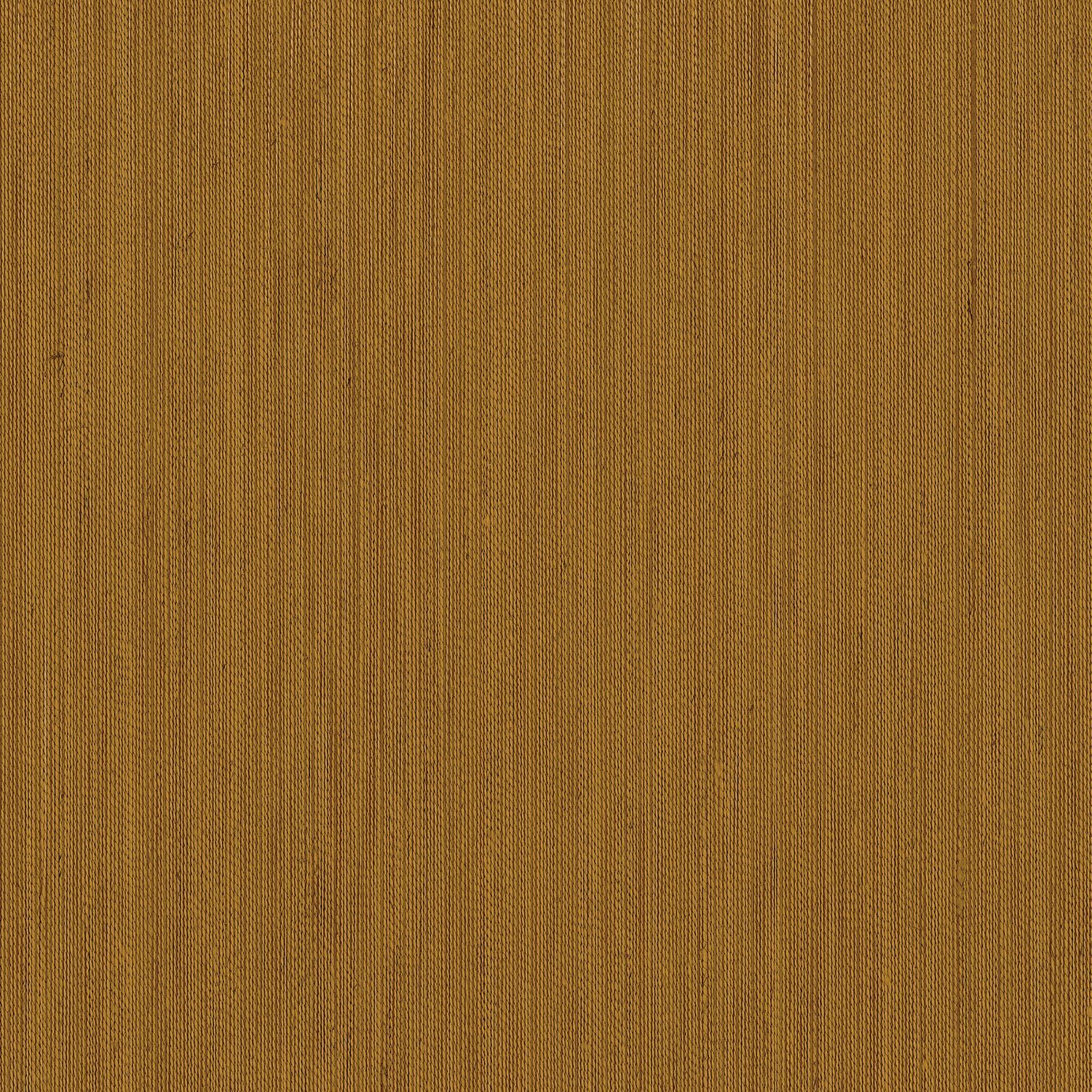 Textile wallpaper with structural vertical stripes JUSSIEU - CURRY dark yellow