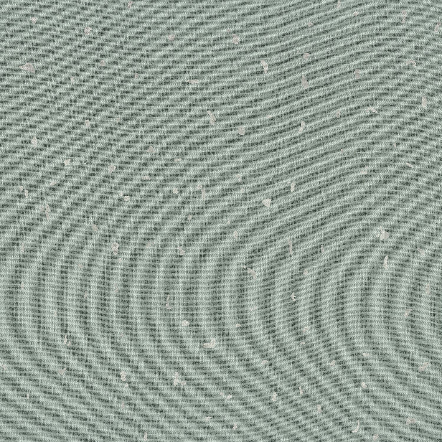 Metallic textile wallpaper PEPITE - Celadon green