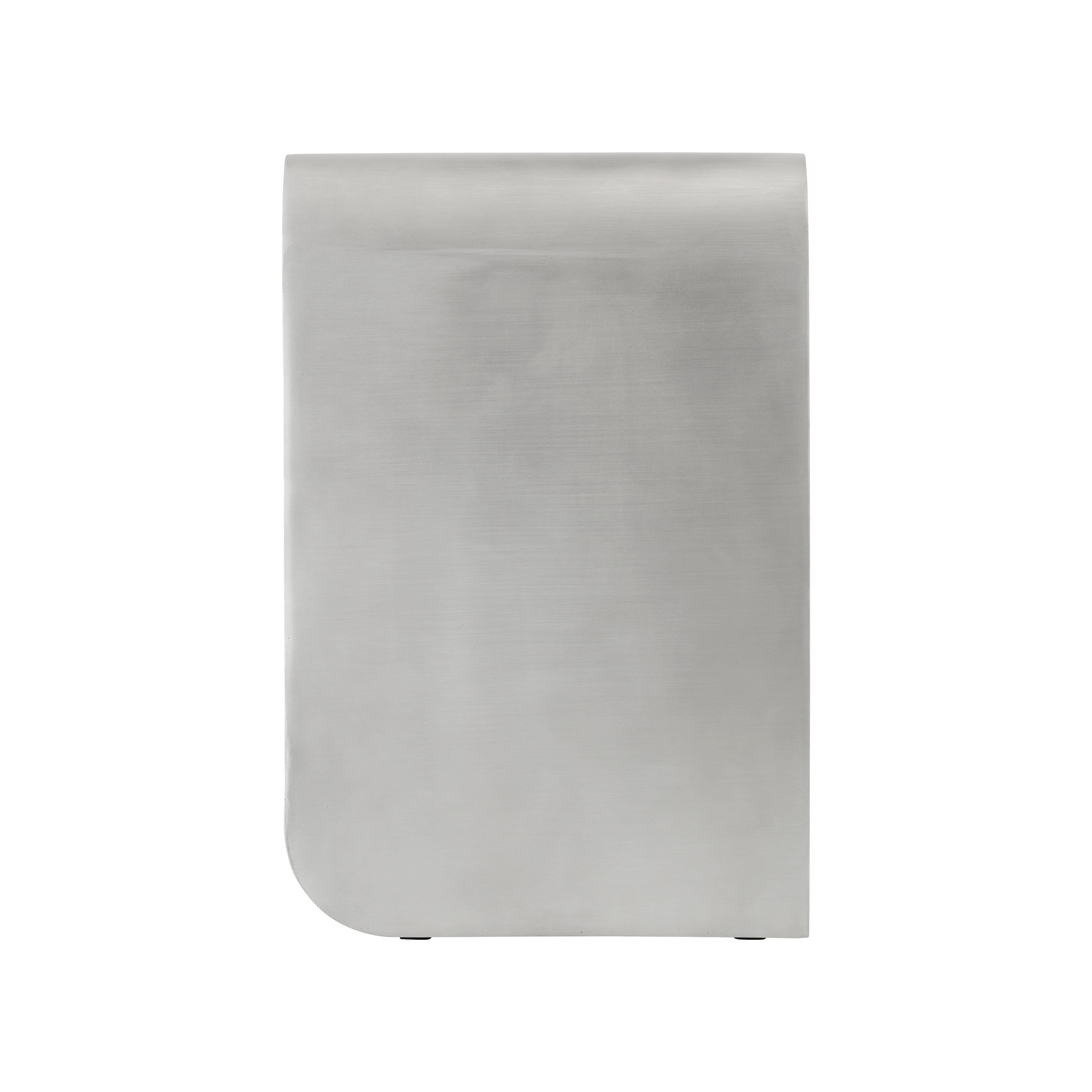 Bočný stolík VOLUME hliníkový