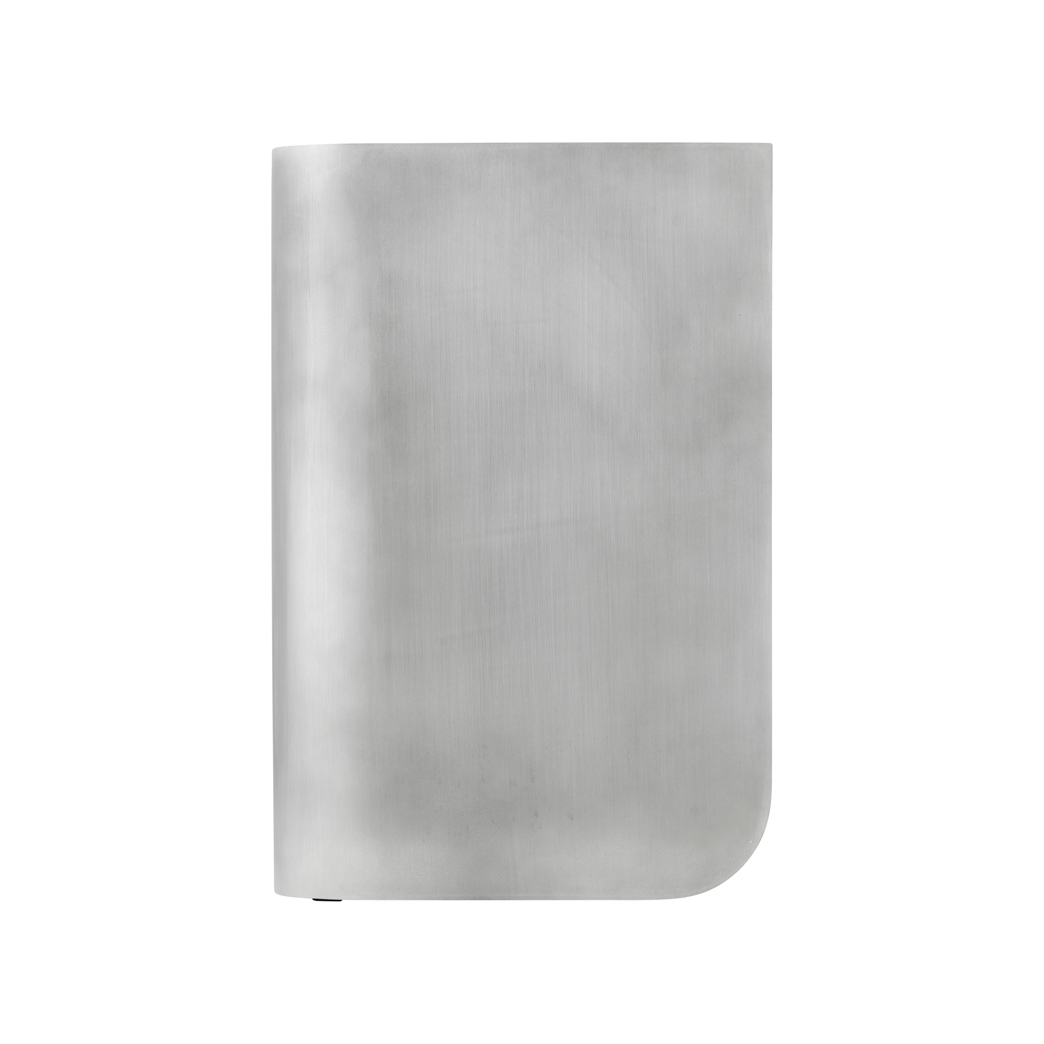 Bočný stolík VOLUME hliníkový