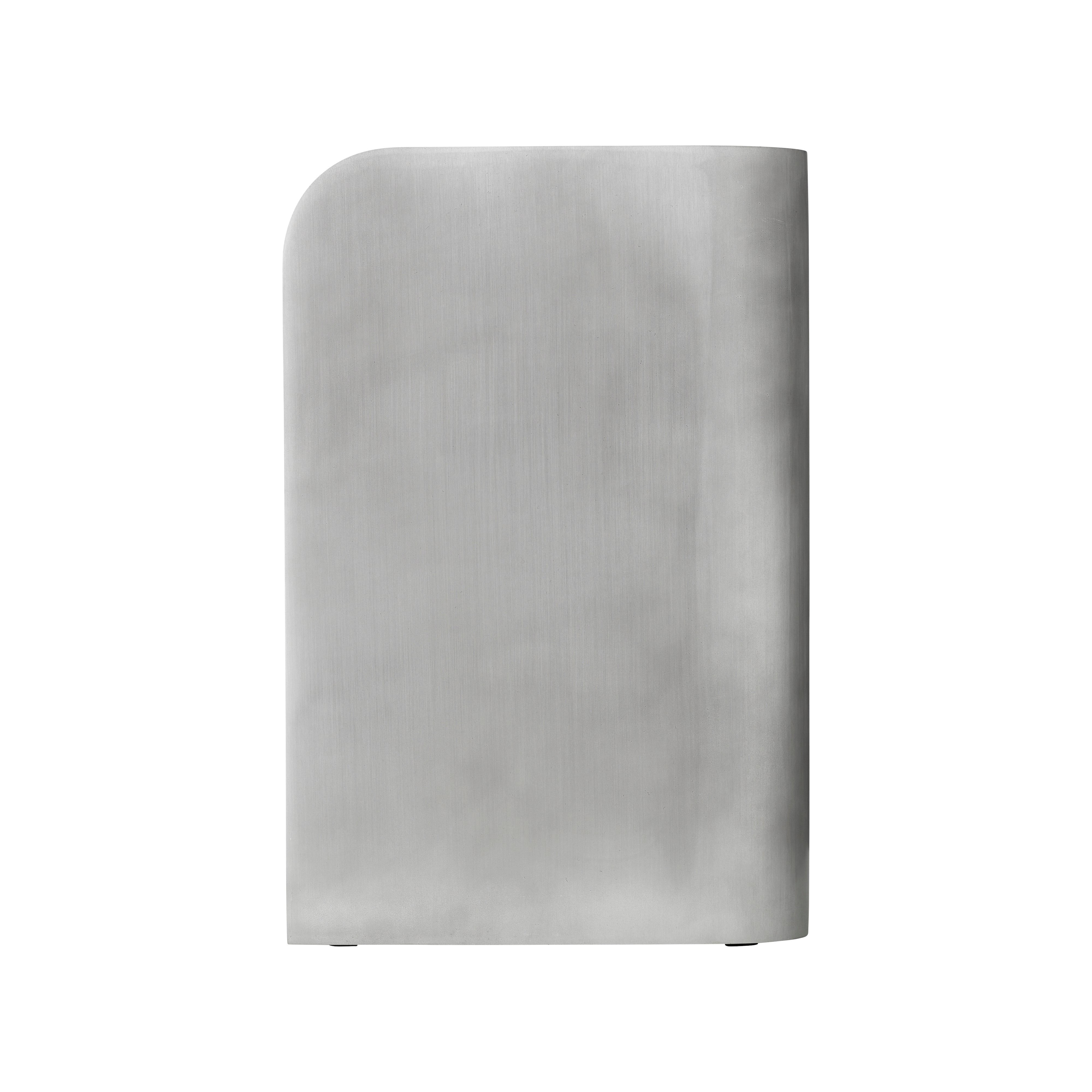 Bočný stolík VOLUME hliníkový