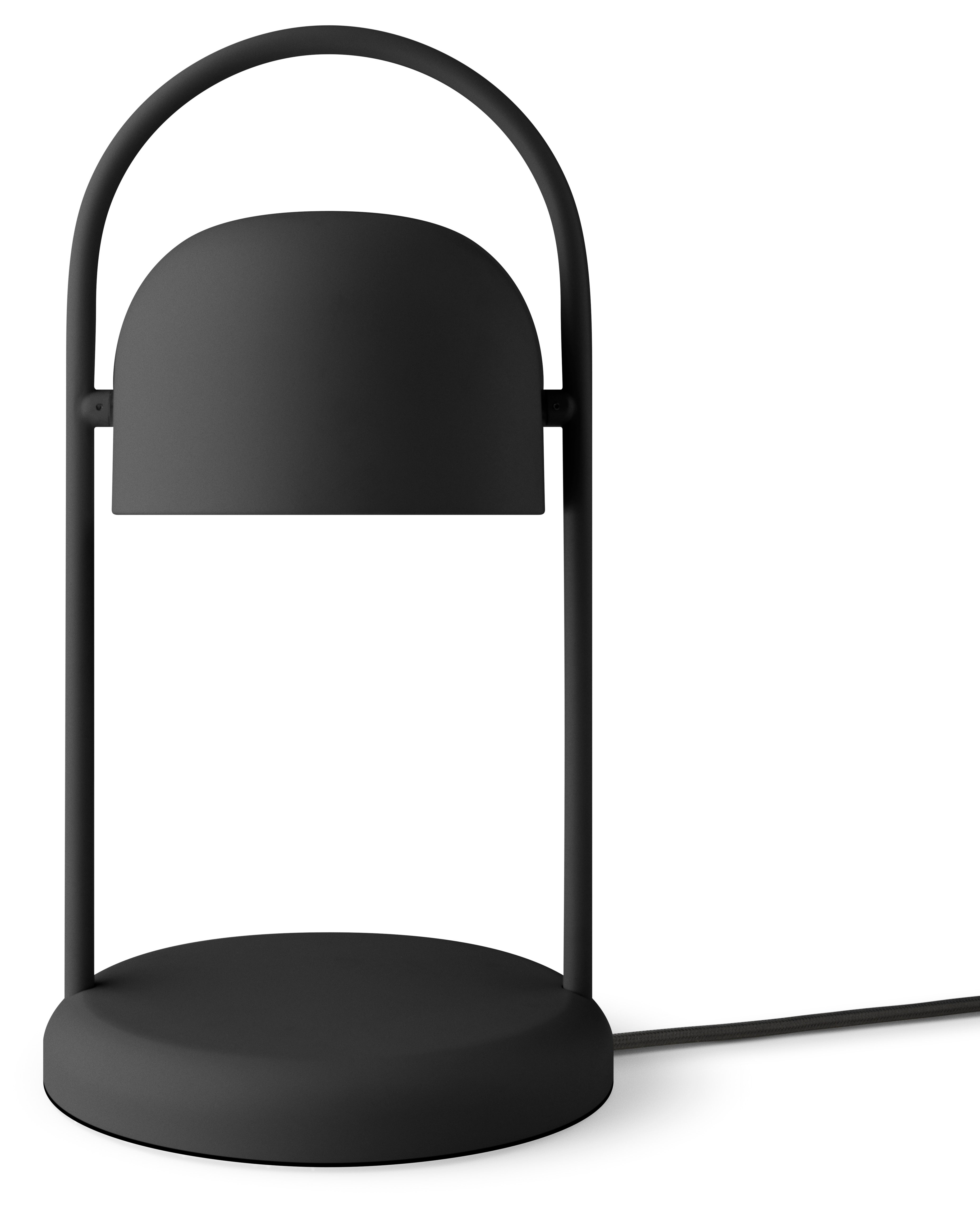 Stolná lampa QUAY čierna