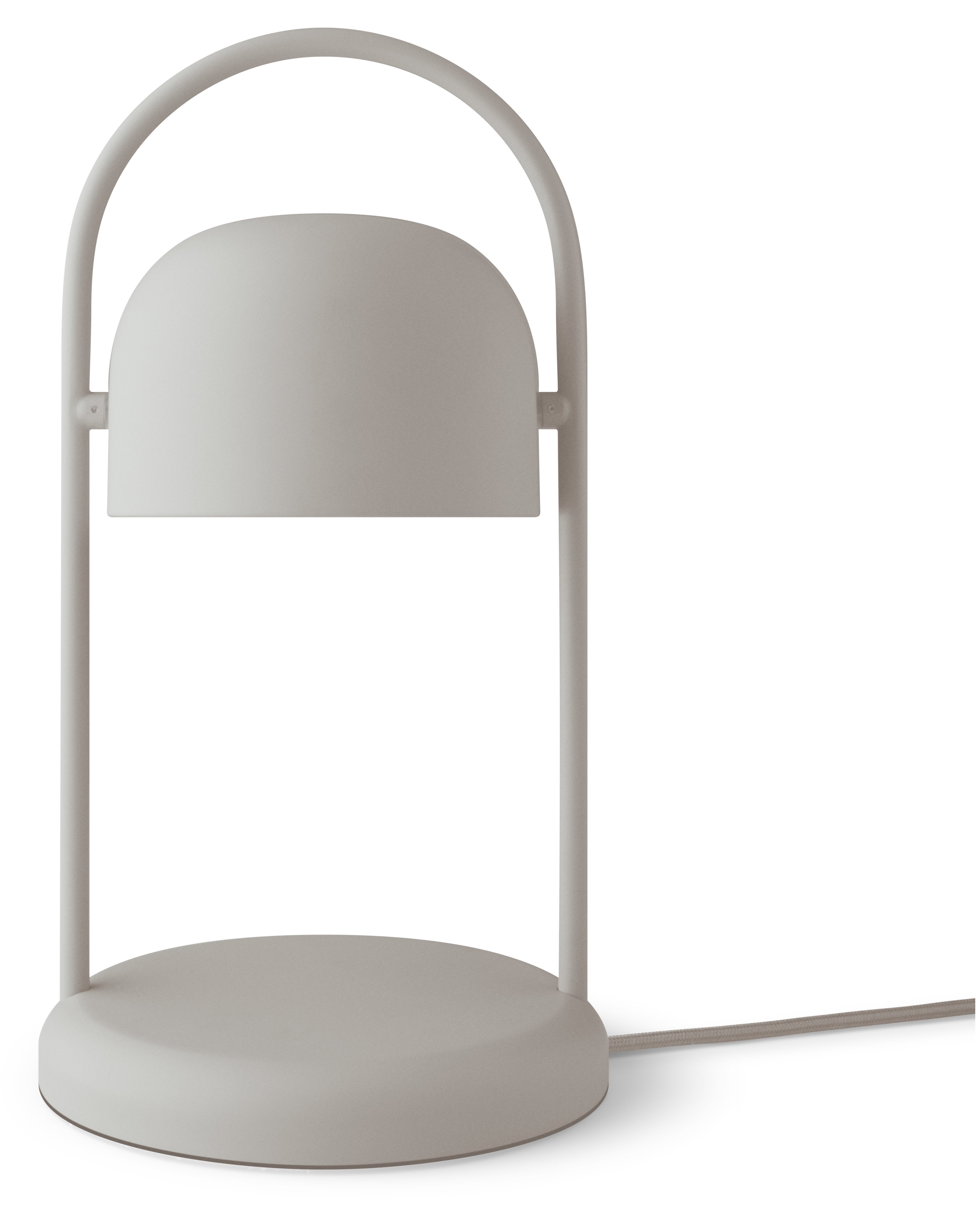 Stolná lampa QUAY šedá