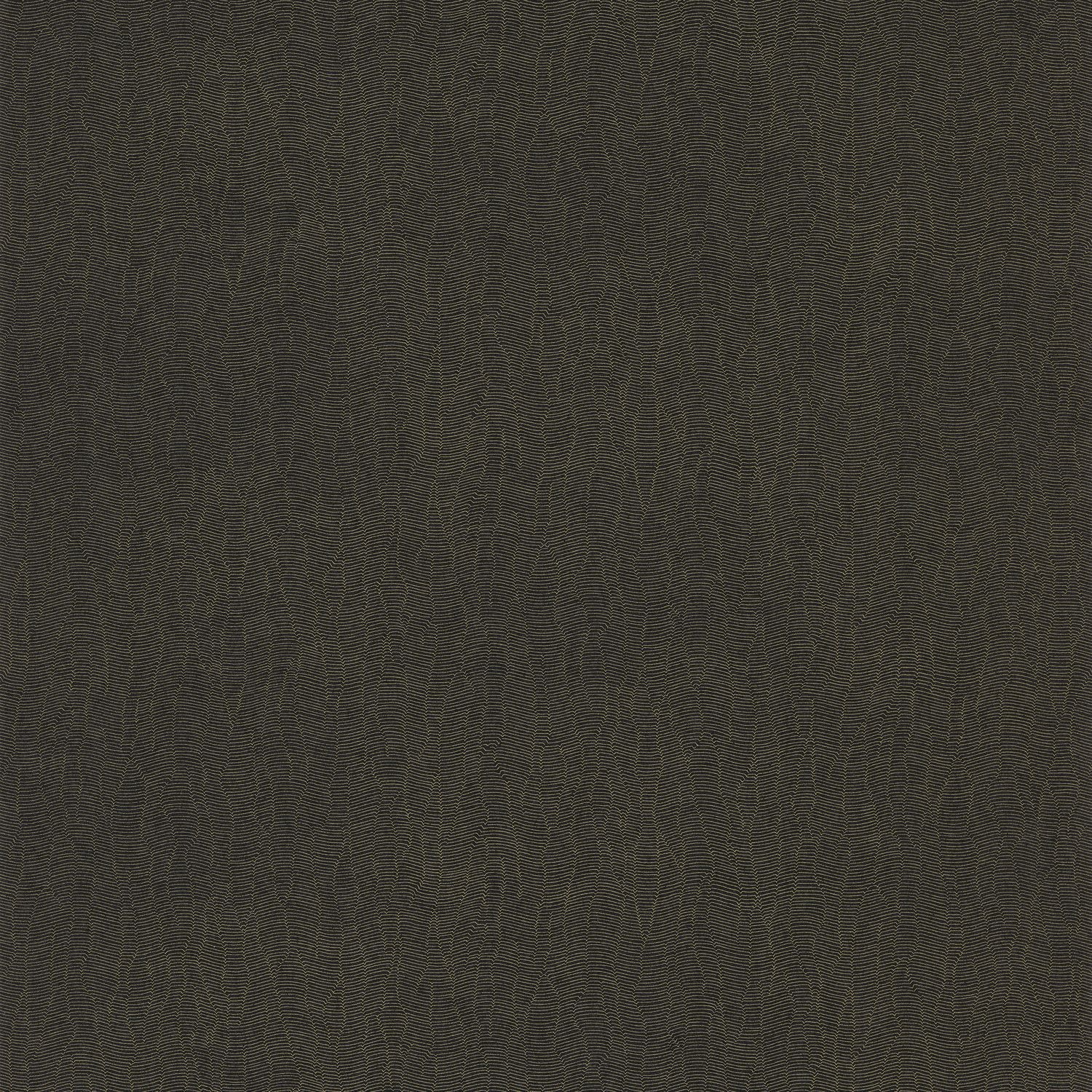 Tapeta štrukturálna s metalickými odrazmi DANDY UNI GALLANT - NOIR DORE čierna so zlatým