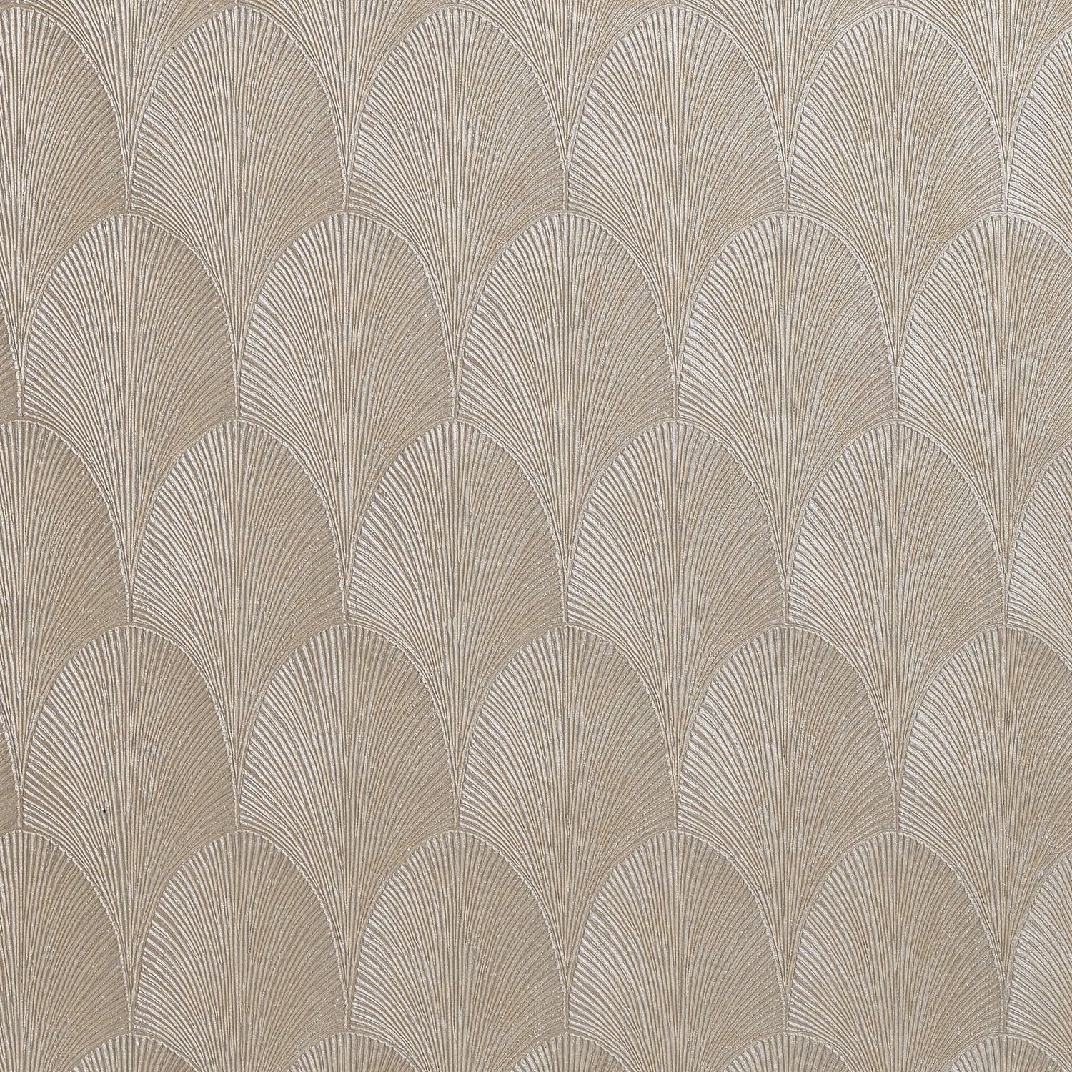 Metalická tapeta s abstraktným vzorom TOURMALINE - ARGENT béžovo-strieborná