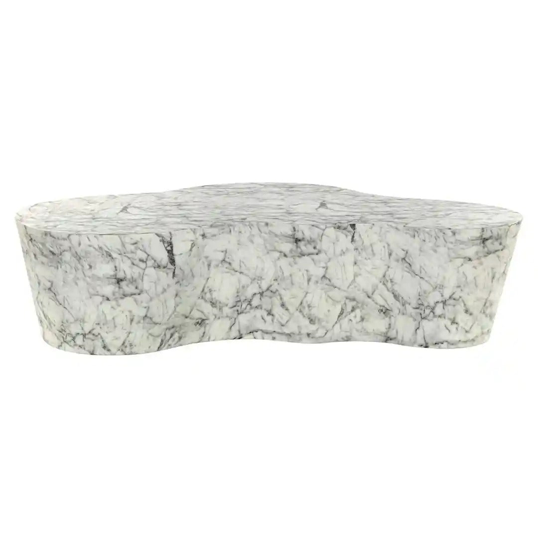 WHITE ROCKYARD Outdoor Coffee Table