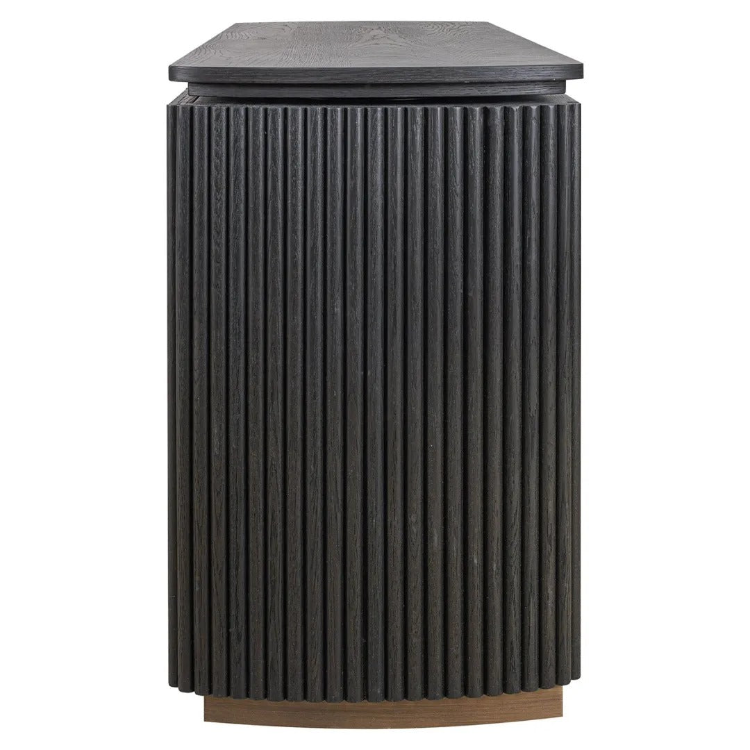 Písací stôl CAMBON tmavohnedý