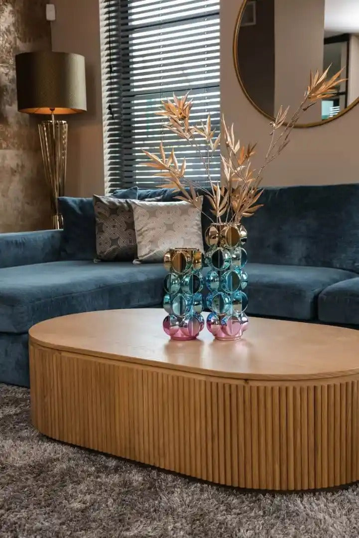 Kávový stolík BELFORT dubový dyha