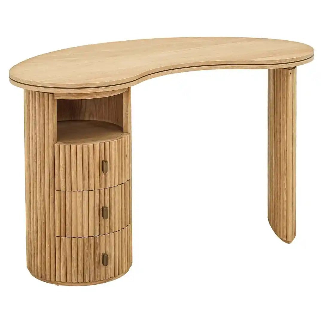 Písací stôl BELFORT dubový dyha