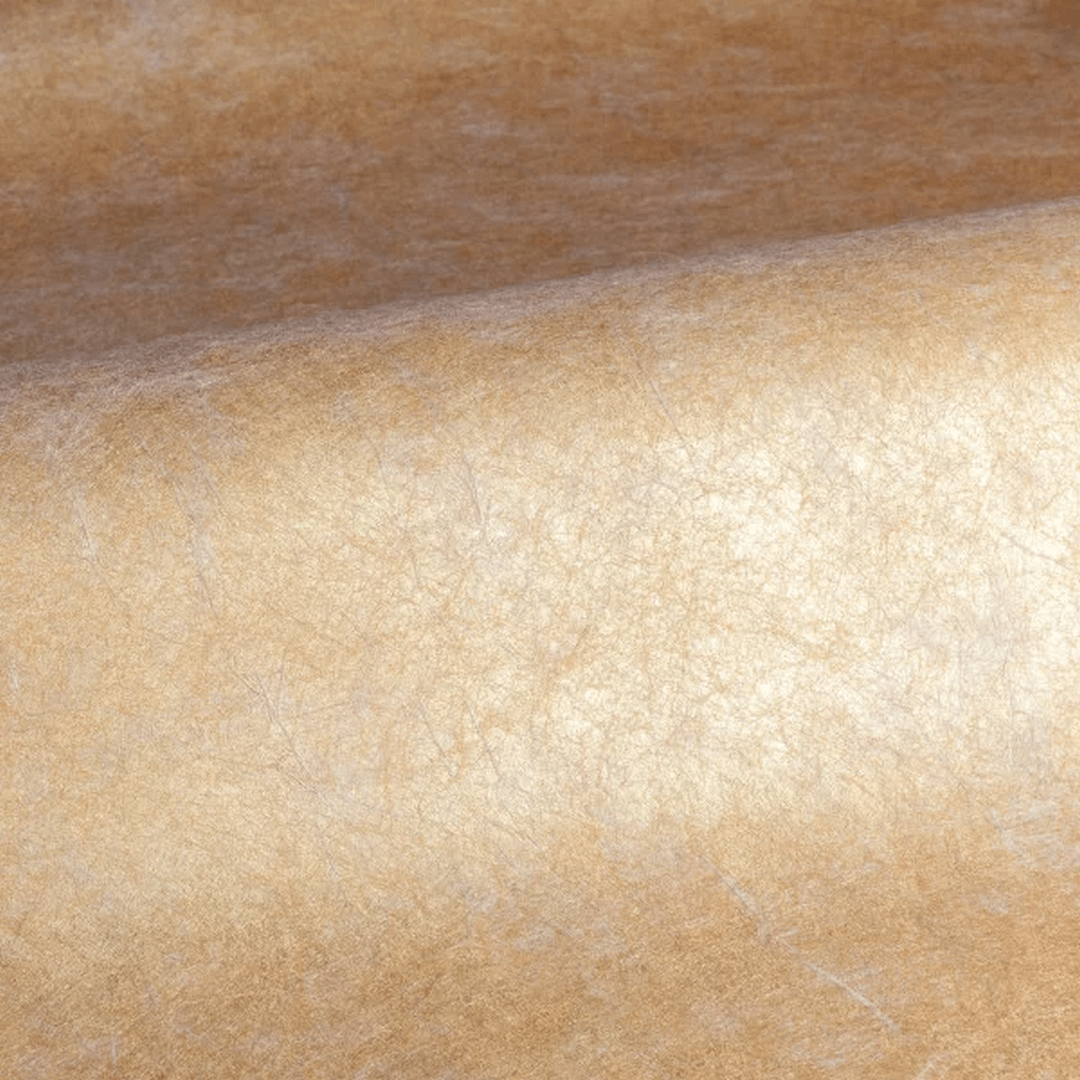 Textilná štruktúrovaná metalická tapeta s nariasením OXEA - DORÉ zlatá