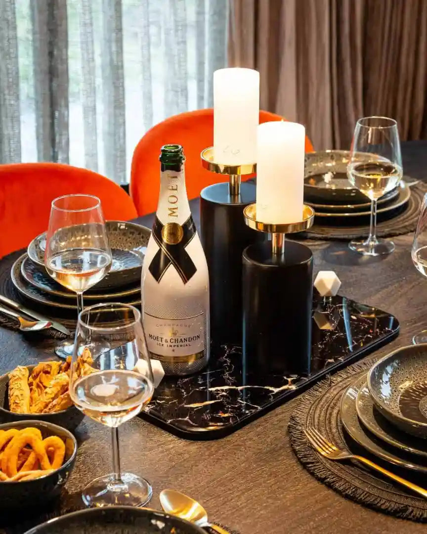 HUDSON Table Black Mango Wood