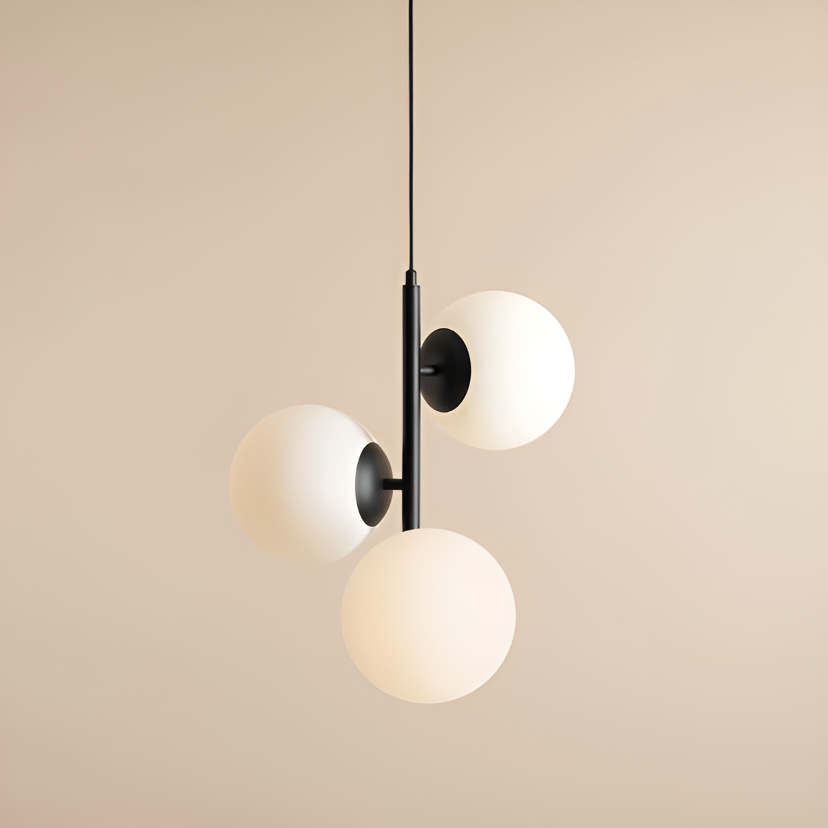 FINN TRIO BLACK LAMP