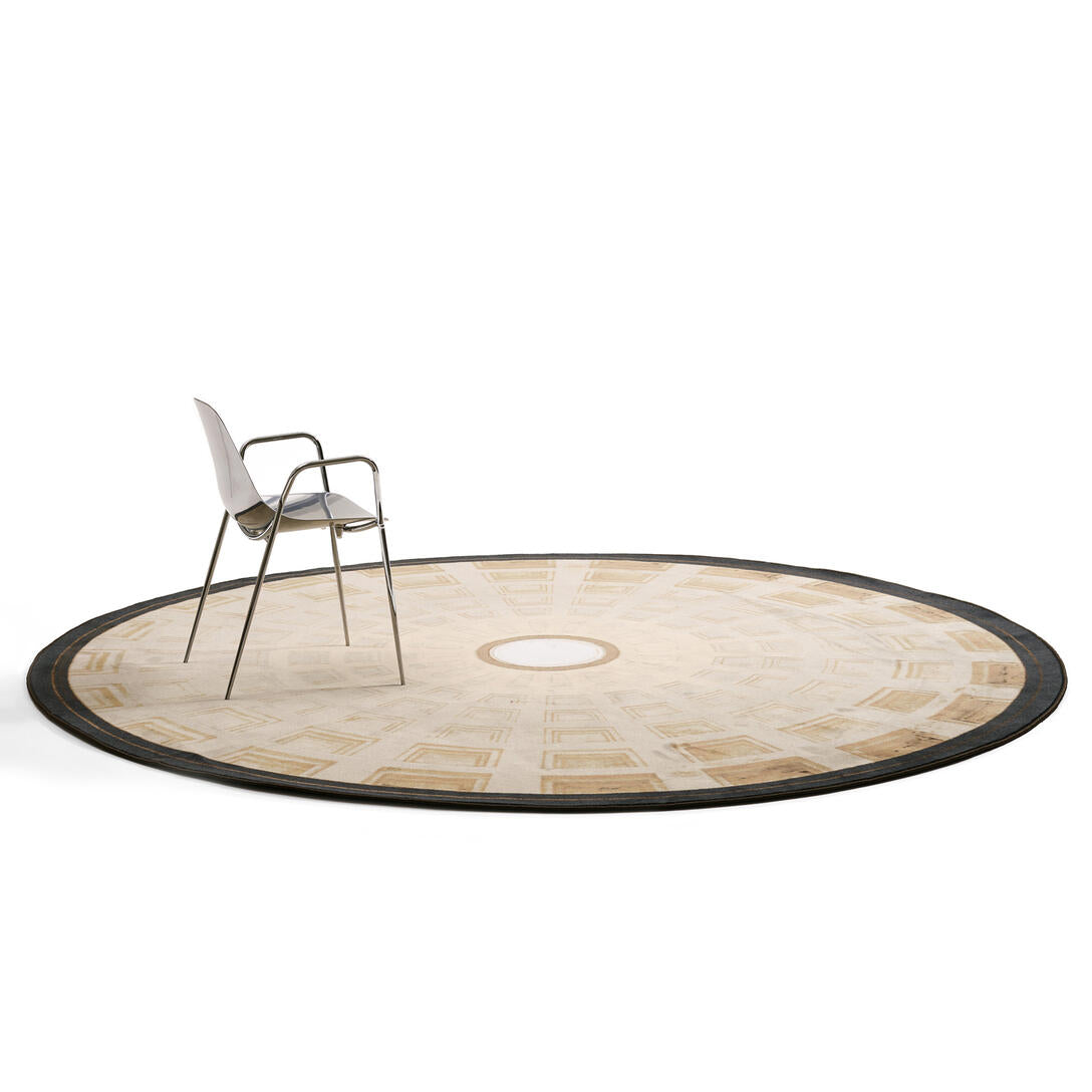 NEW SACRISTY DOME round rug beige