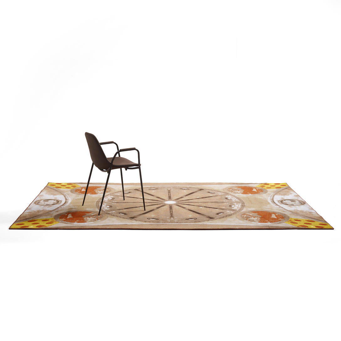 OLD SACRISTY rug beige-red