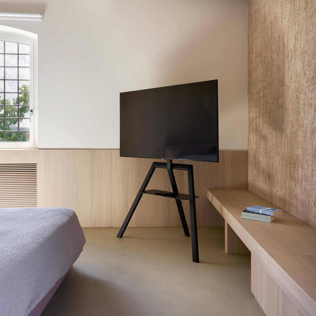 Stojan pod televízor CARTESIO biely