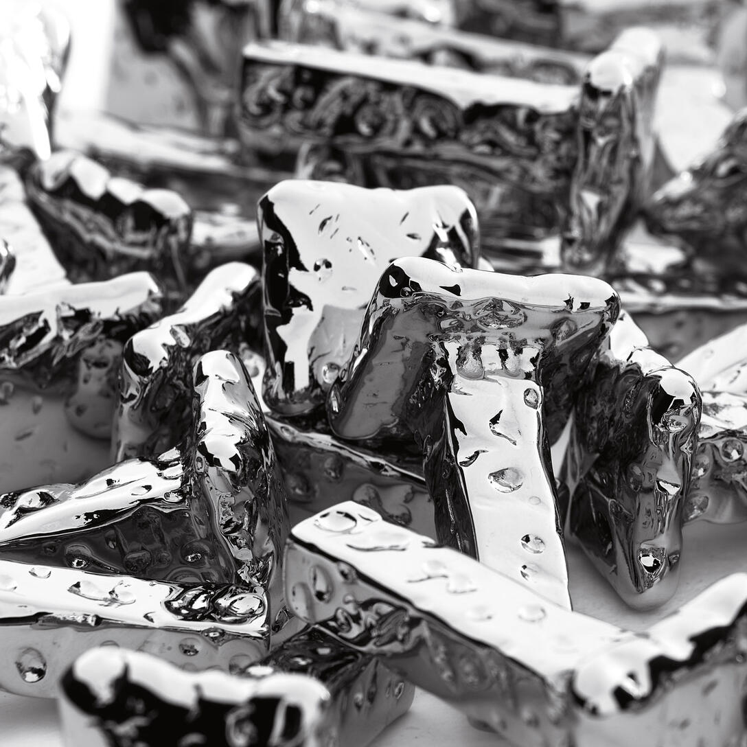 Nástenné háčiky CHIODO NAIL strieborné