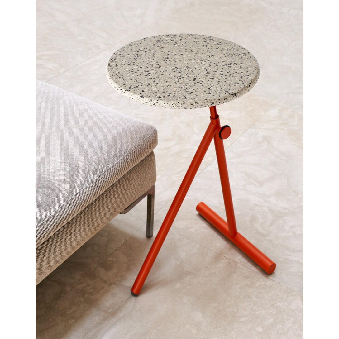 Bočný stolík KOJI oranžový