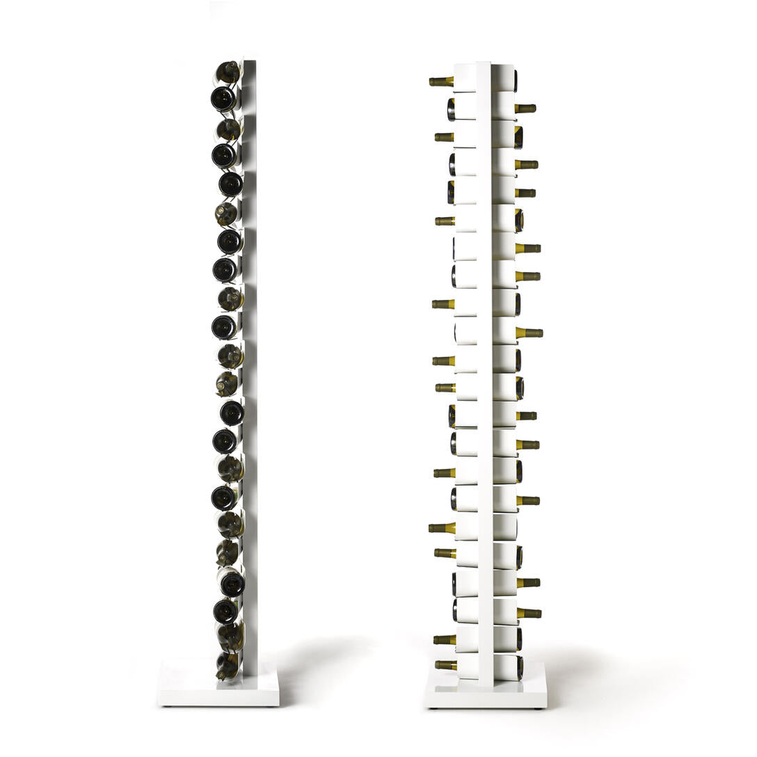 Stojan na víno PTOLOMEO VINO biely