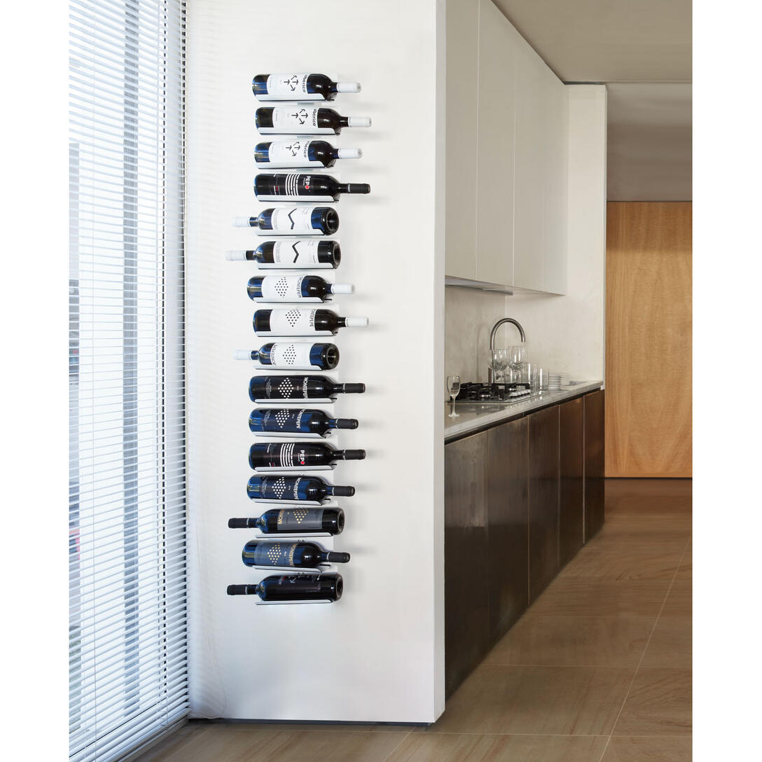 PTOLOMEO VINO brown hanging wine rack