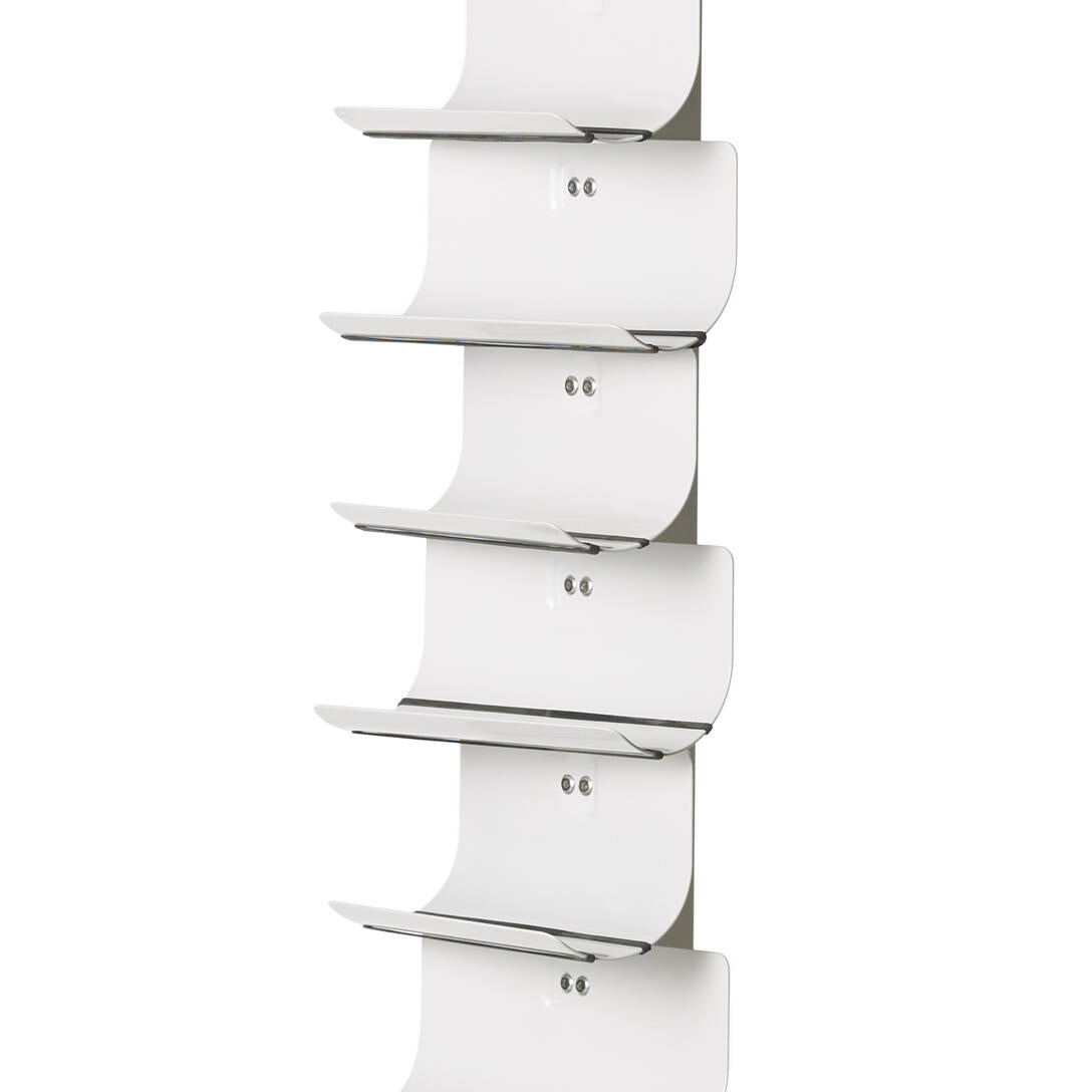 Biely zavesený stojan na víno PTOLOMEO VINO