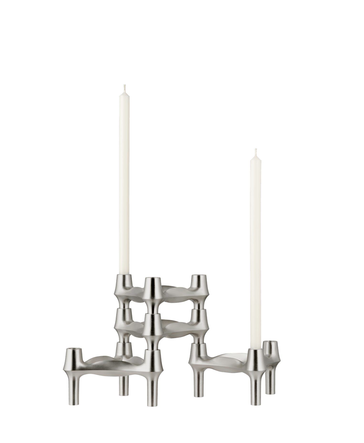 BMF Candle Holder Brushed Chrome