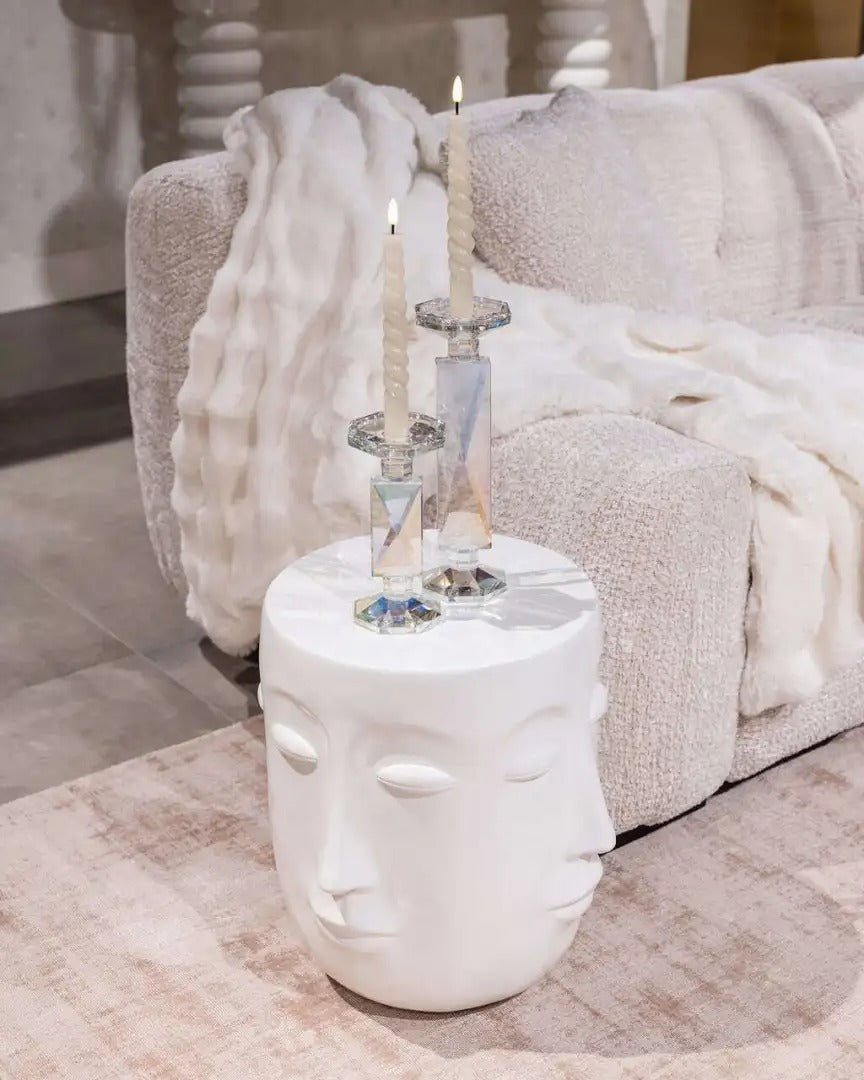 CHRISTY white side table