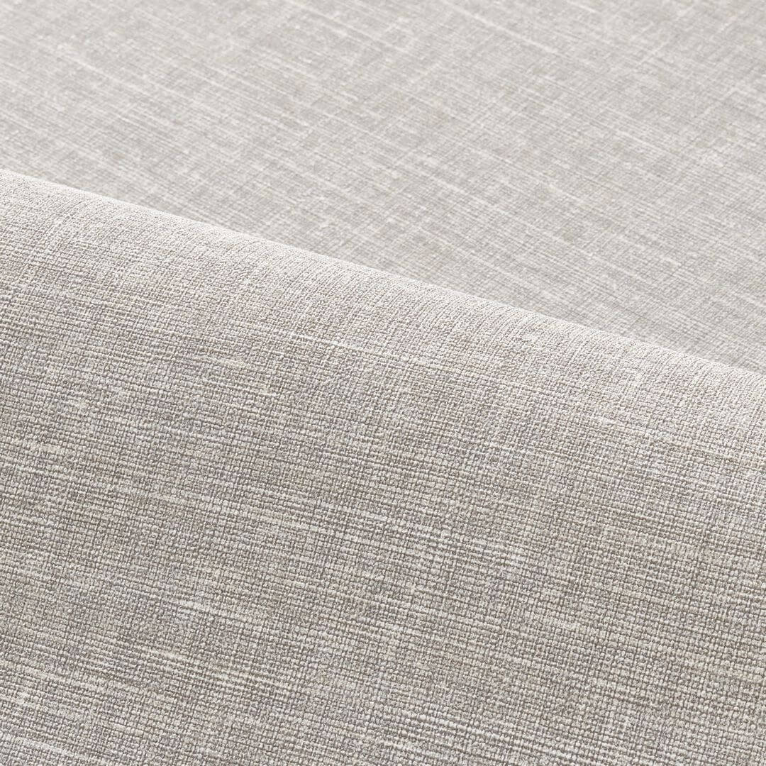 Structural wallpaper imitating linen canvas SHINOK - GRIS PERLE pearly gray