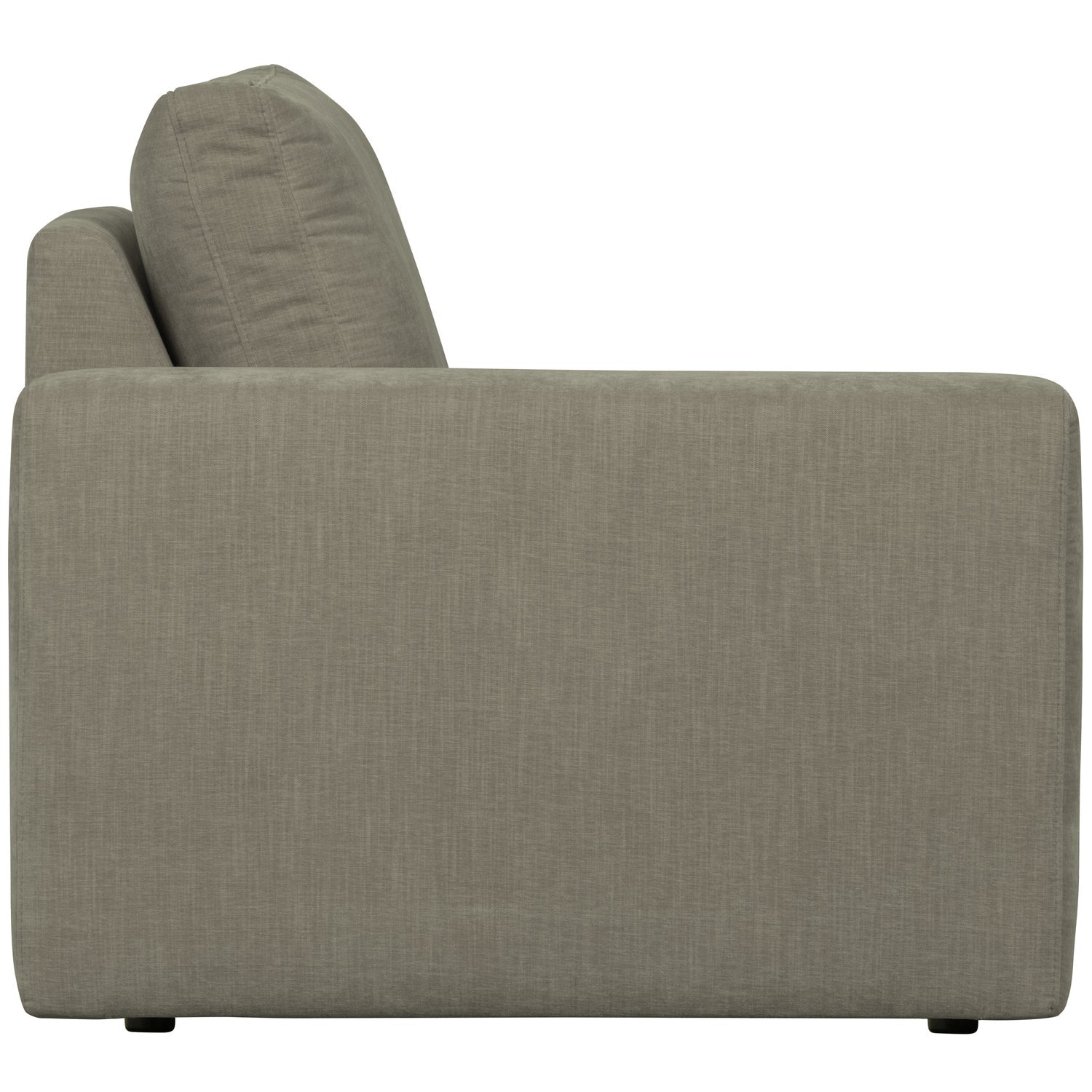 Sofa FAMILY - modul koncový ľavostranný teplá šedá