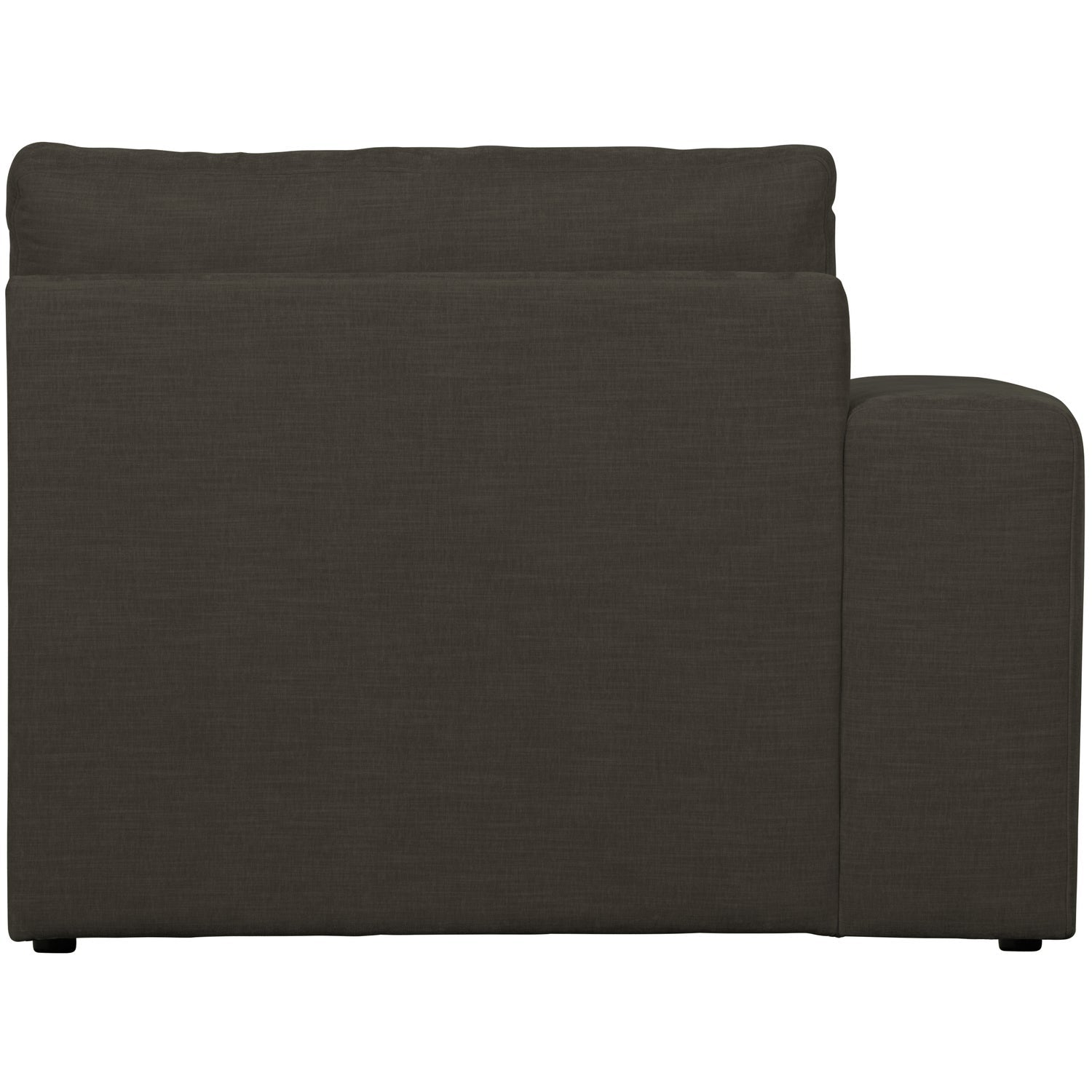 Sofa FAMILY - koncový prvok ľavostranný antracitový