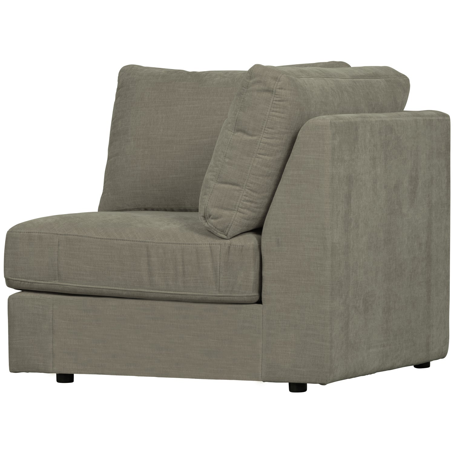 Sofa FAMILY - corner module warm gray