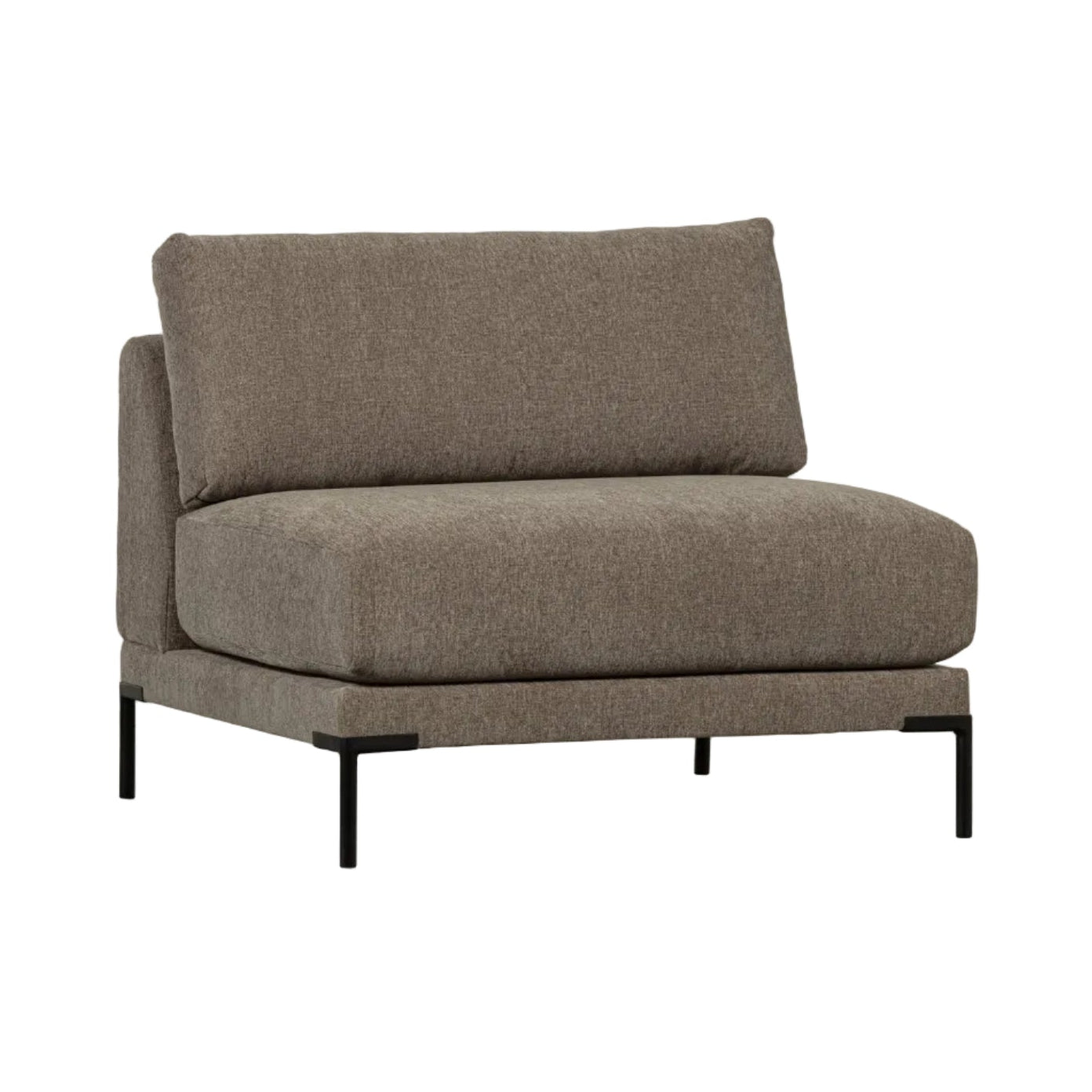 Armchair / COUPLE module taupe