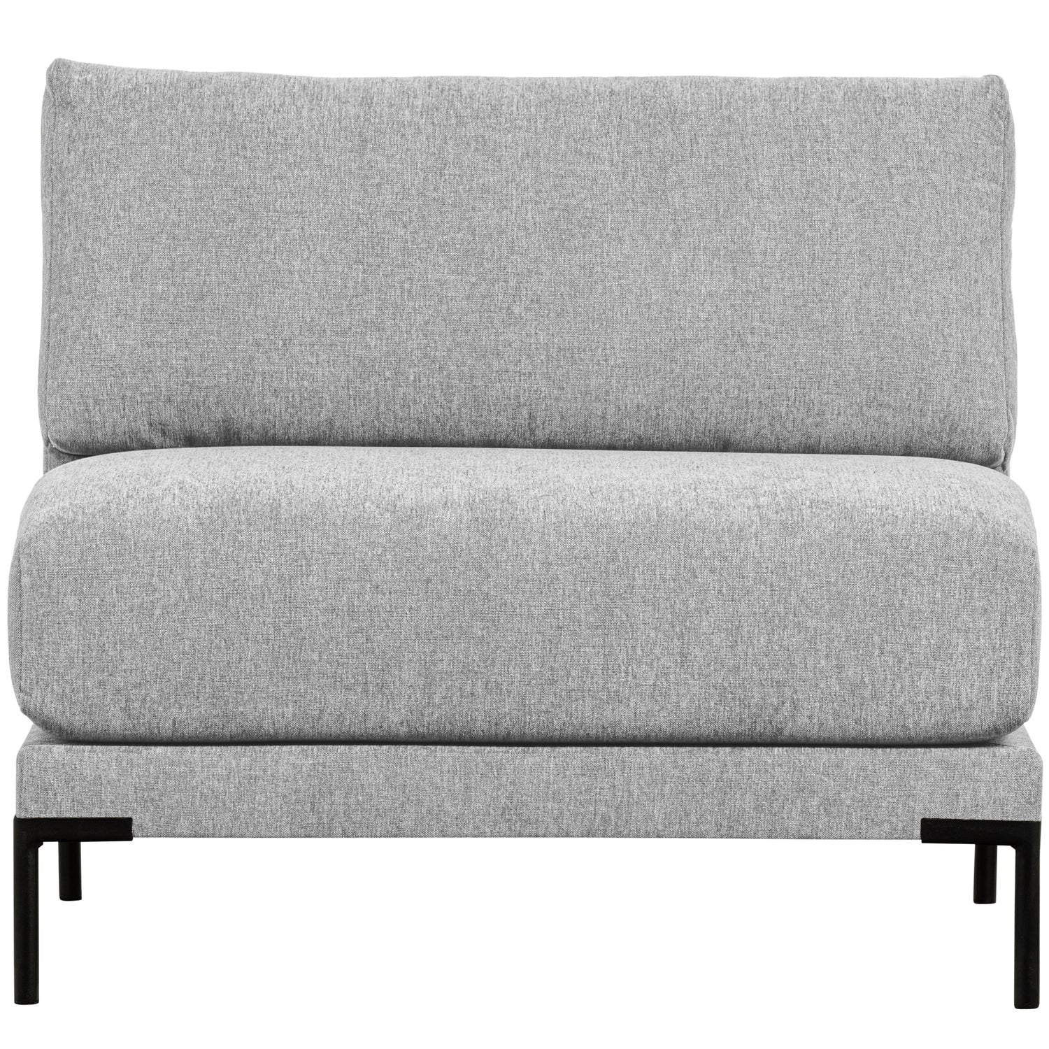Fotel / modul COUPLE svetlosivý