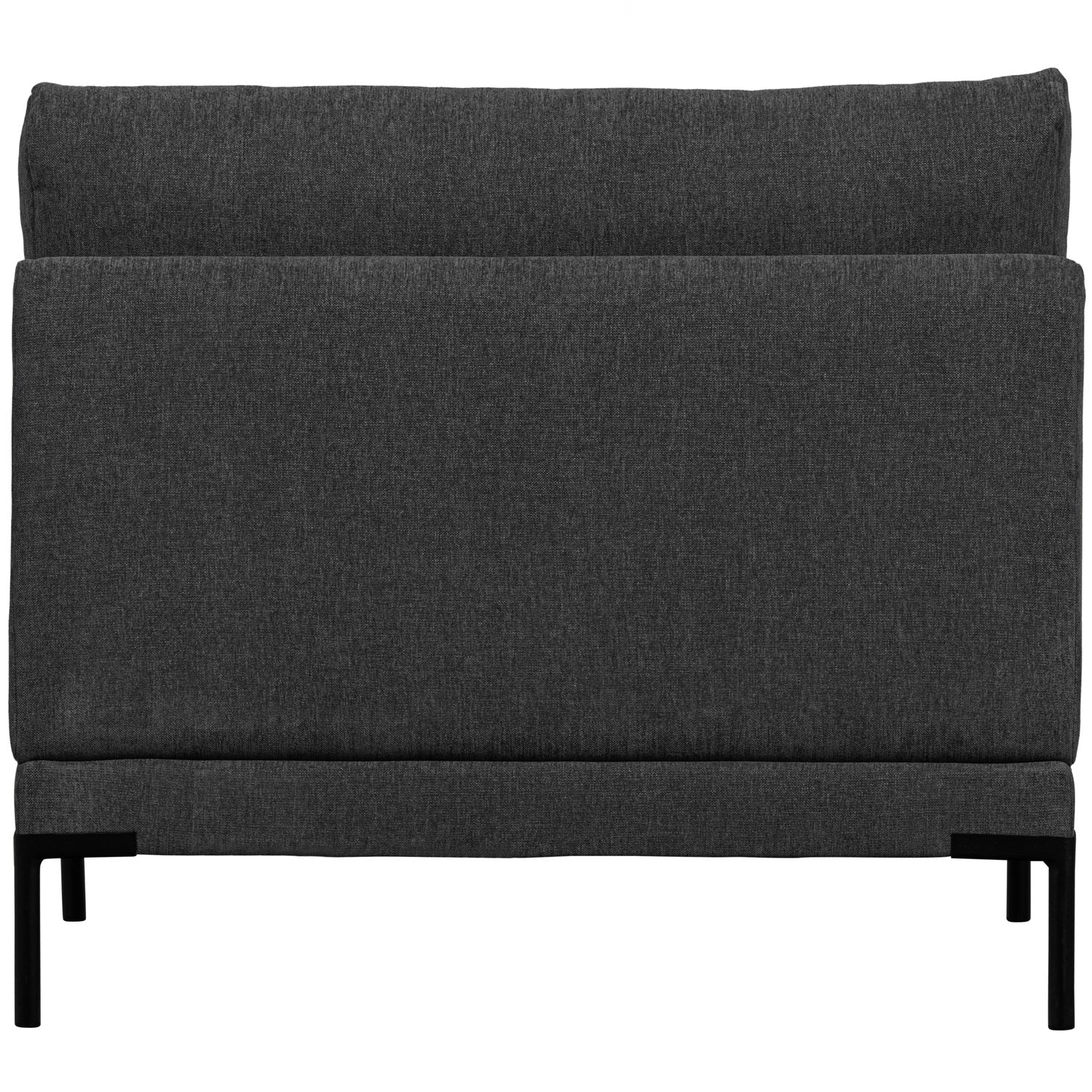 Fotel / modul COUPLE antracitový