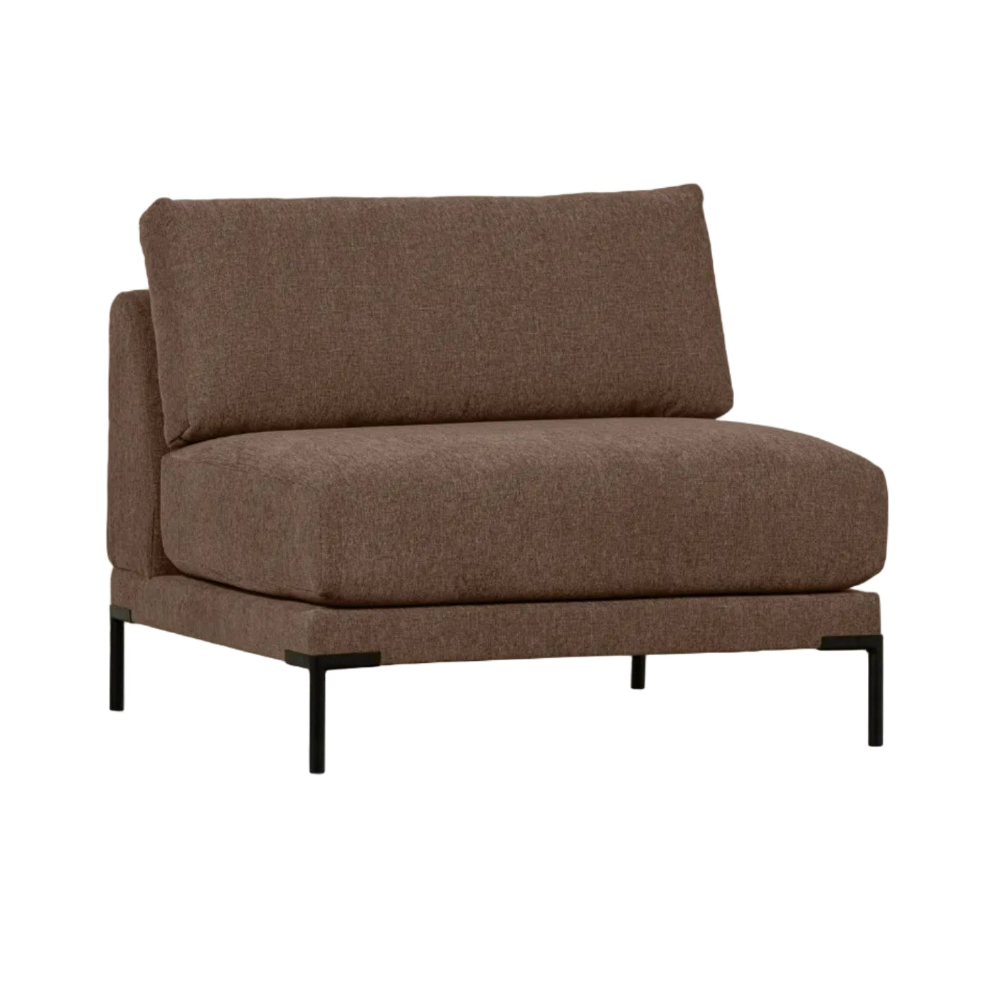 Fotel / modul COUPLE čokoládový