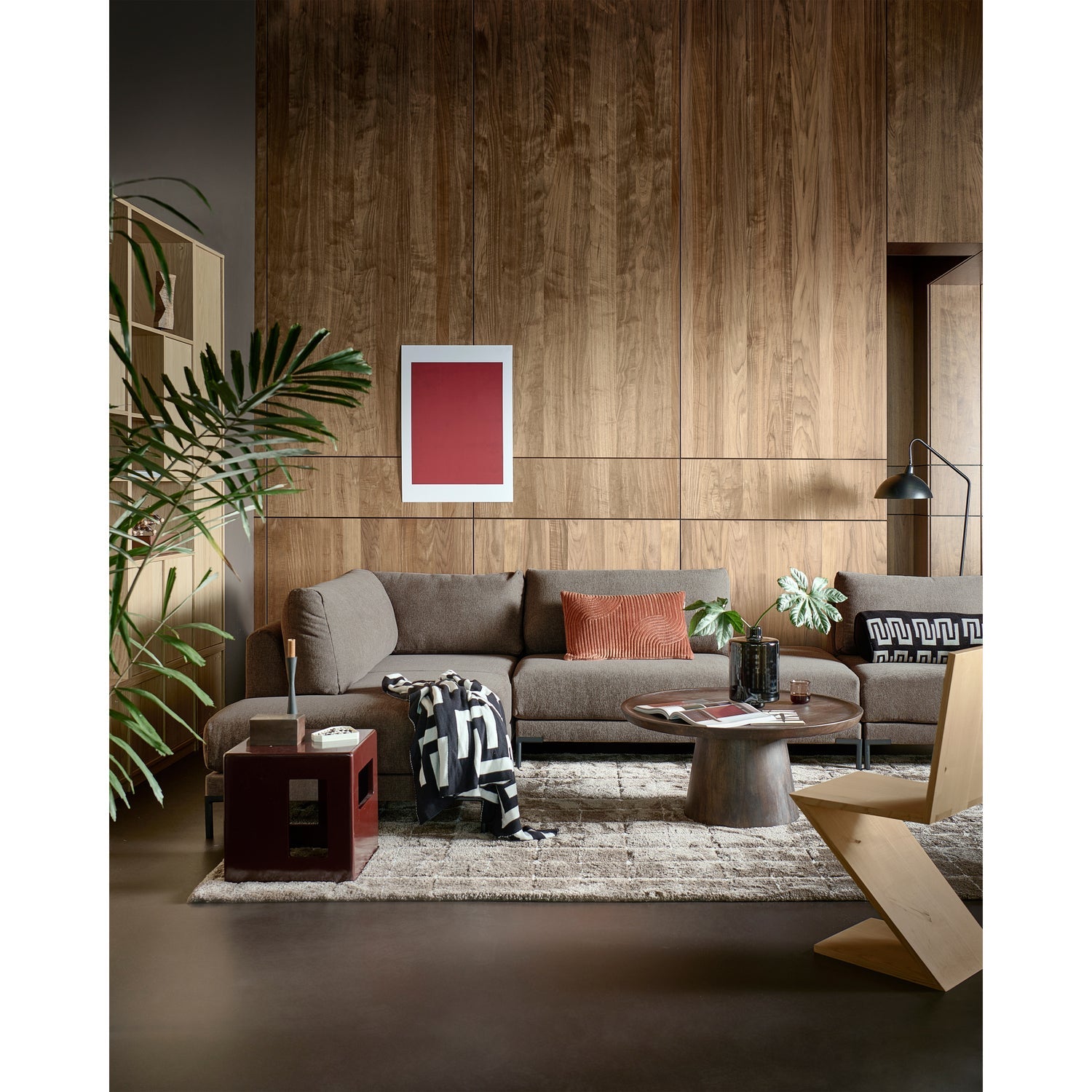 Puf COUPLE taupe
