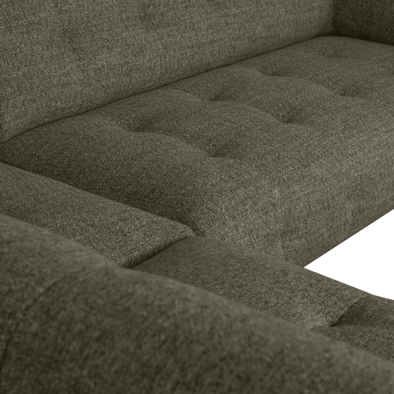 Rohová sedačka LLOYD zelený melír