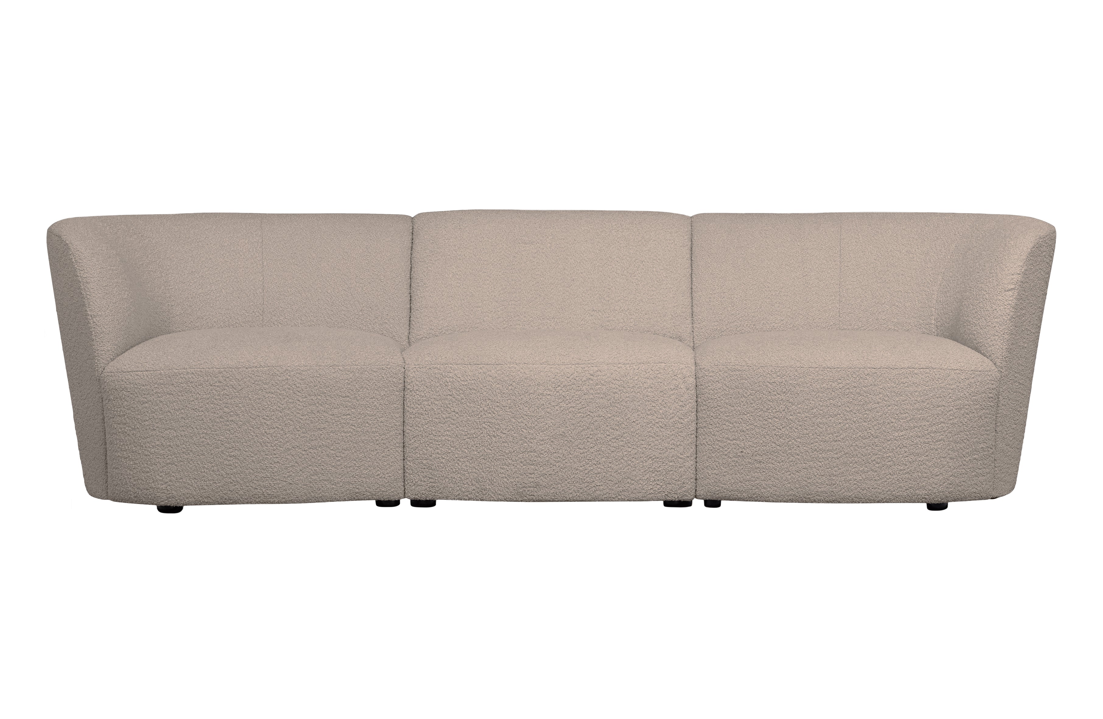 COCO modular sofa - sand boucle element
