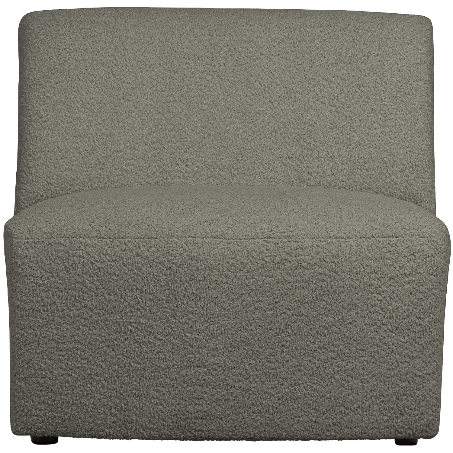 COCO modular sofa - warm green boucle element