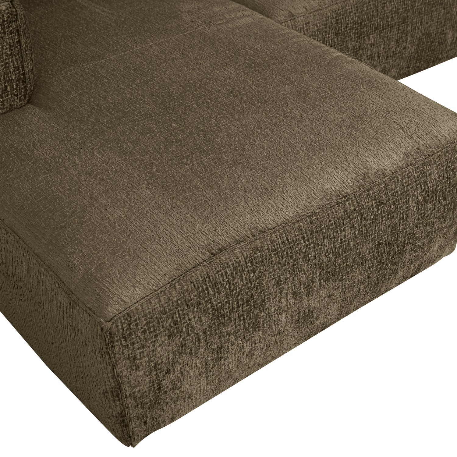 Rohová sedačka ľavostranná BEAN tmavozelená