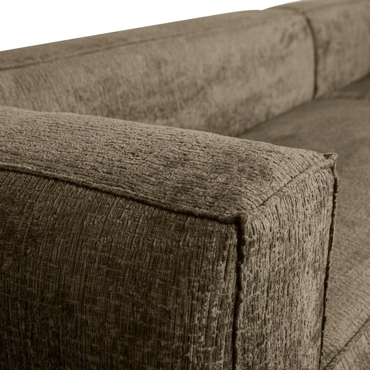 Pravostranný rohový gauč BEAN tmavozelený