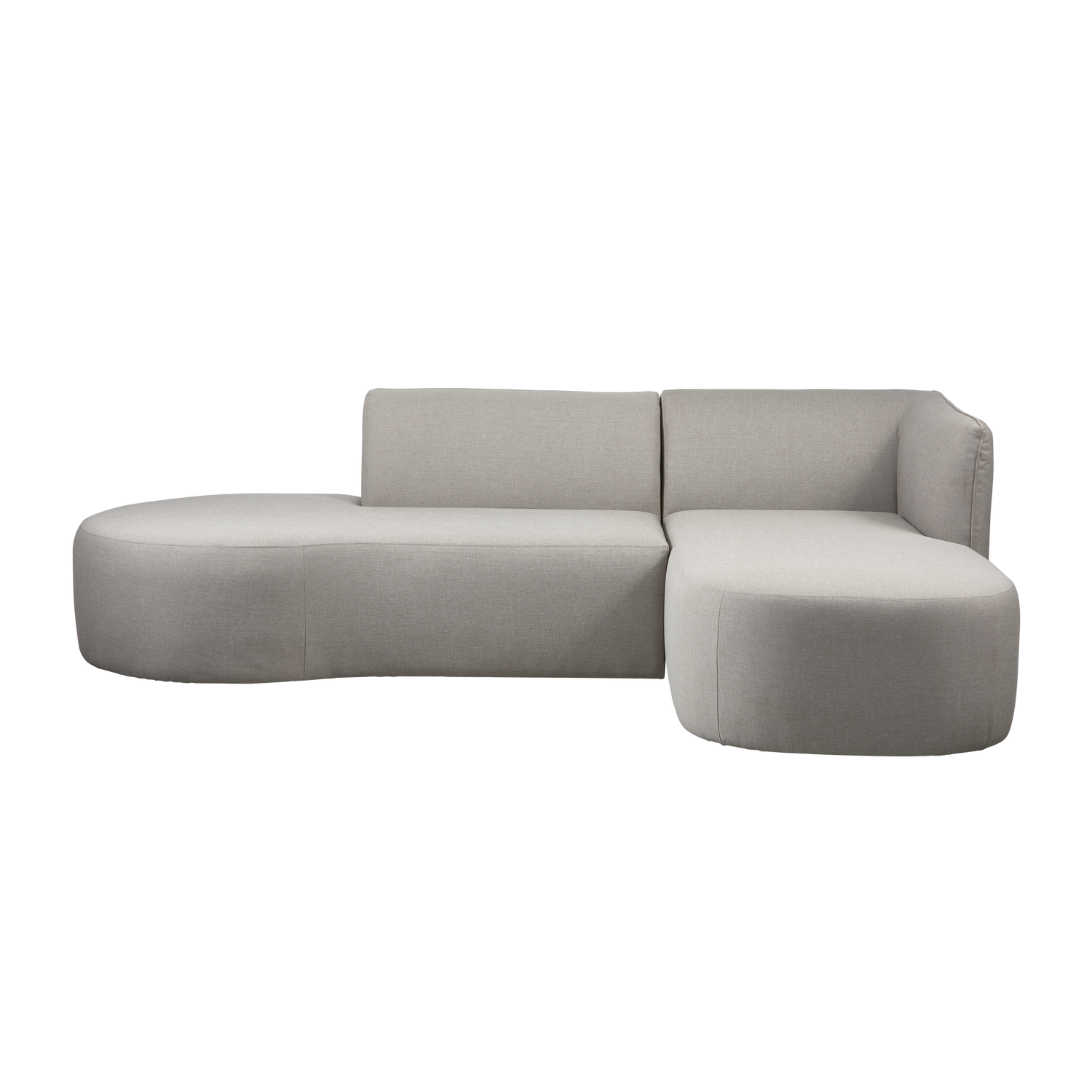 Right-facing garden corner sofa CHIOS sand