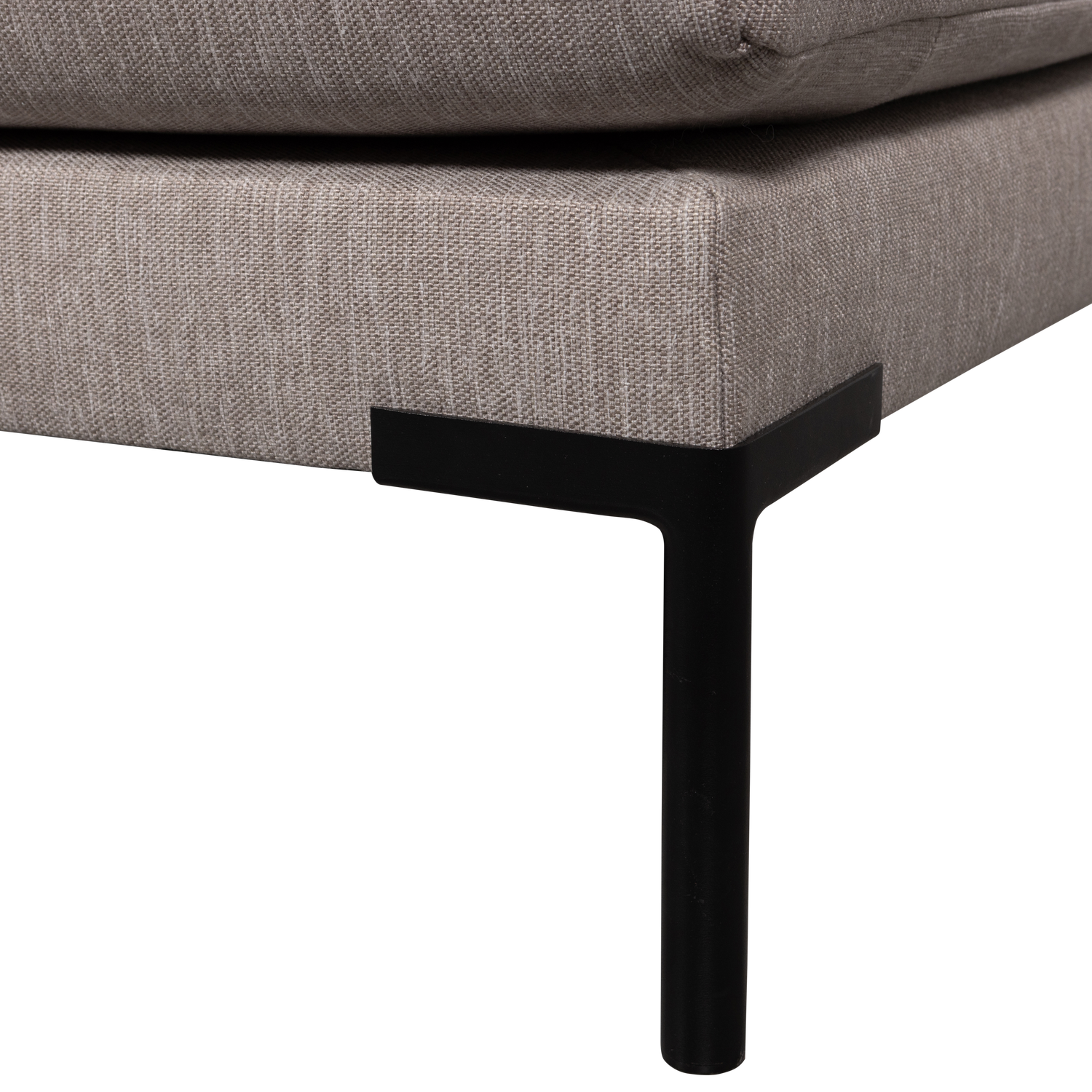 Szezlong pravostranný COUPLE DINING BENCH taupe